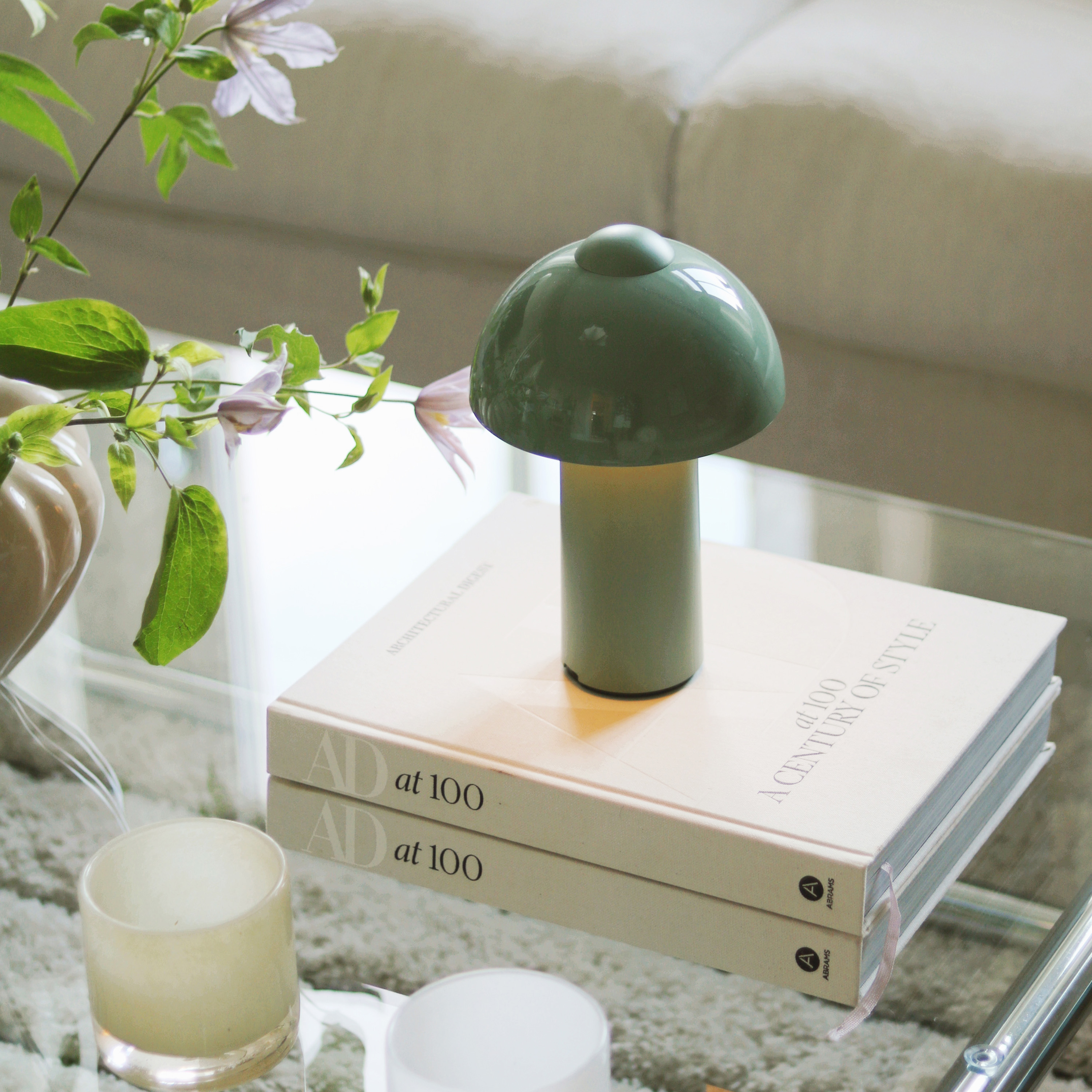 Globen Lighting Buddy Portabel Bordslampa Grön 25cm