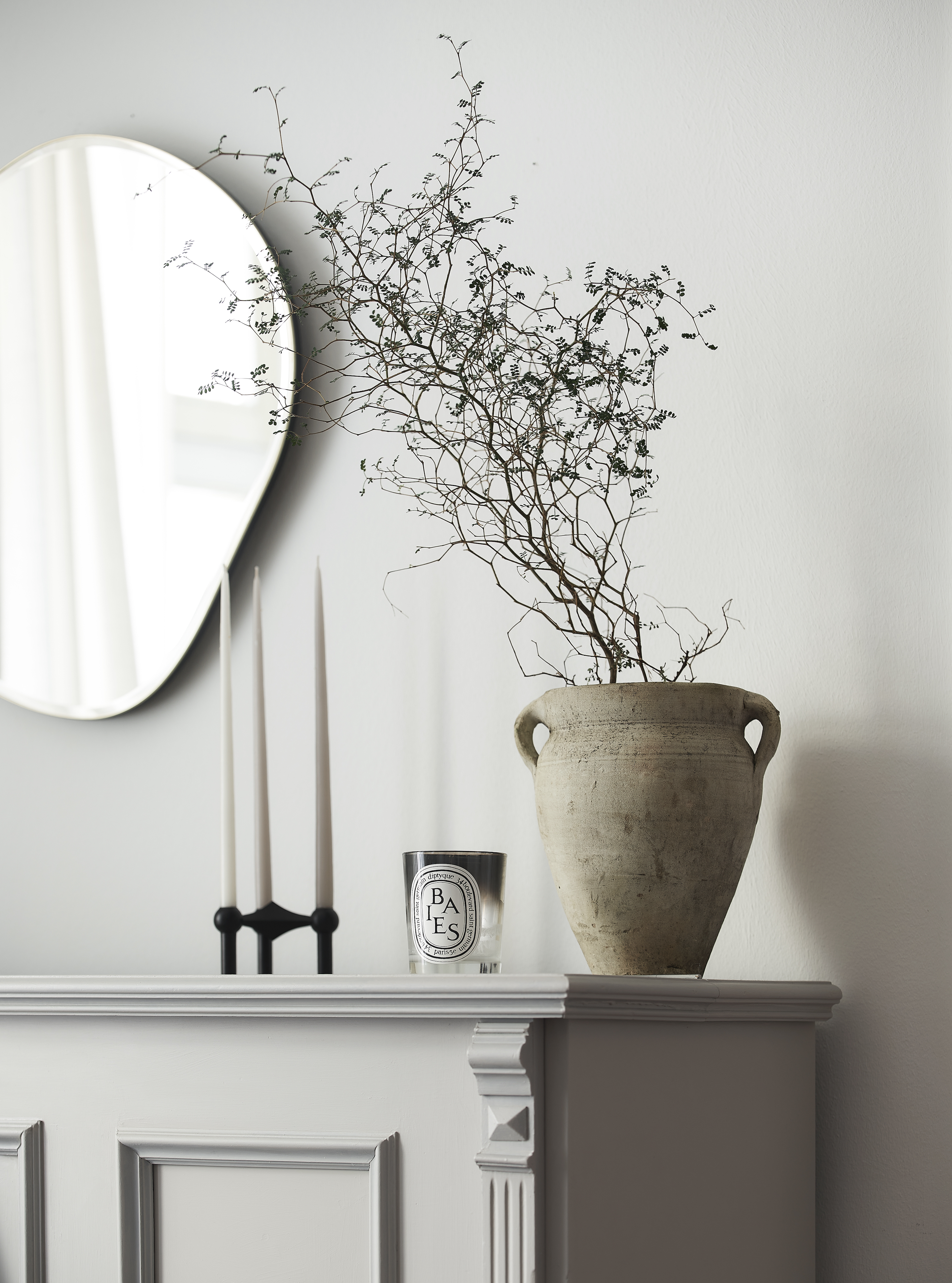 Stoff STOFF Nagel Ljusstake Black