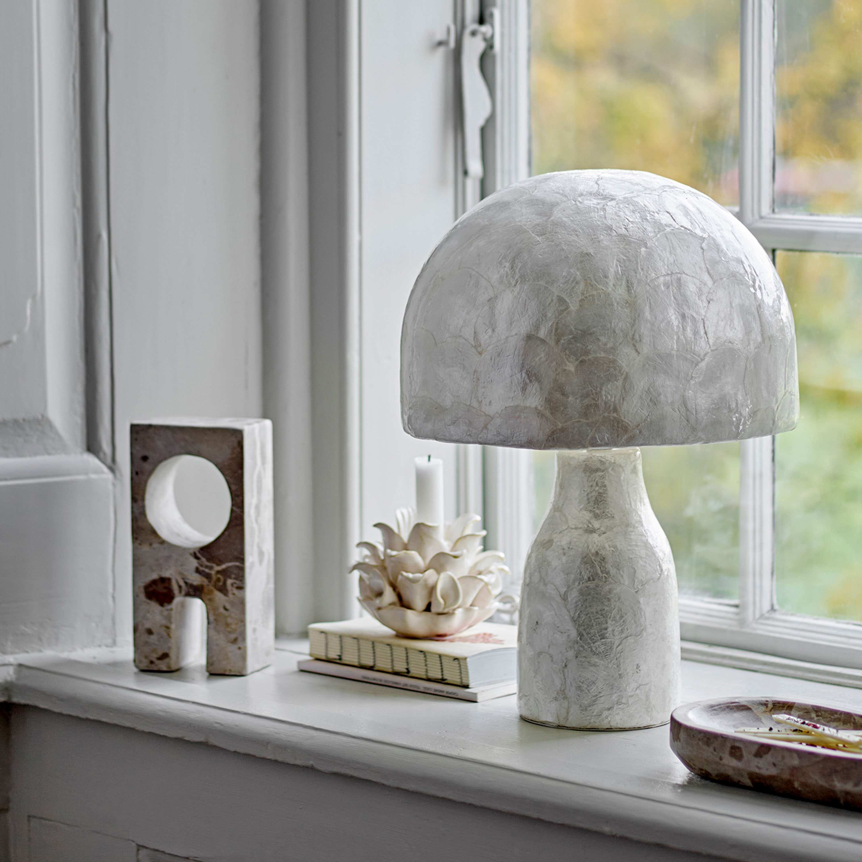 Bloomingville Adria Bordslampa Nature 43cm