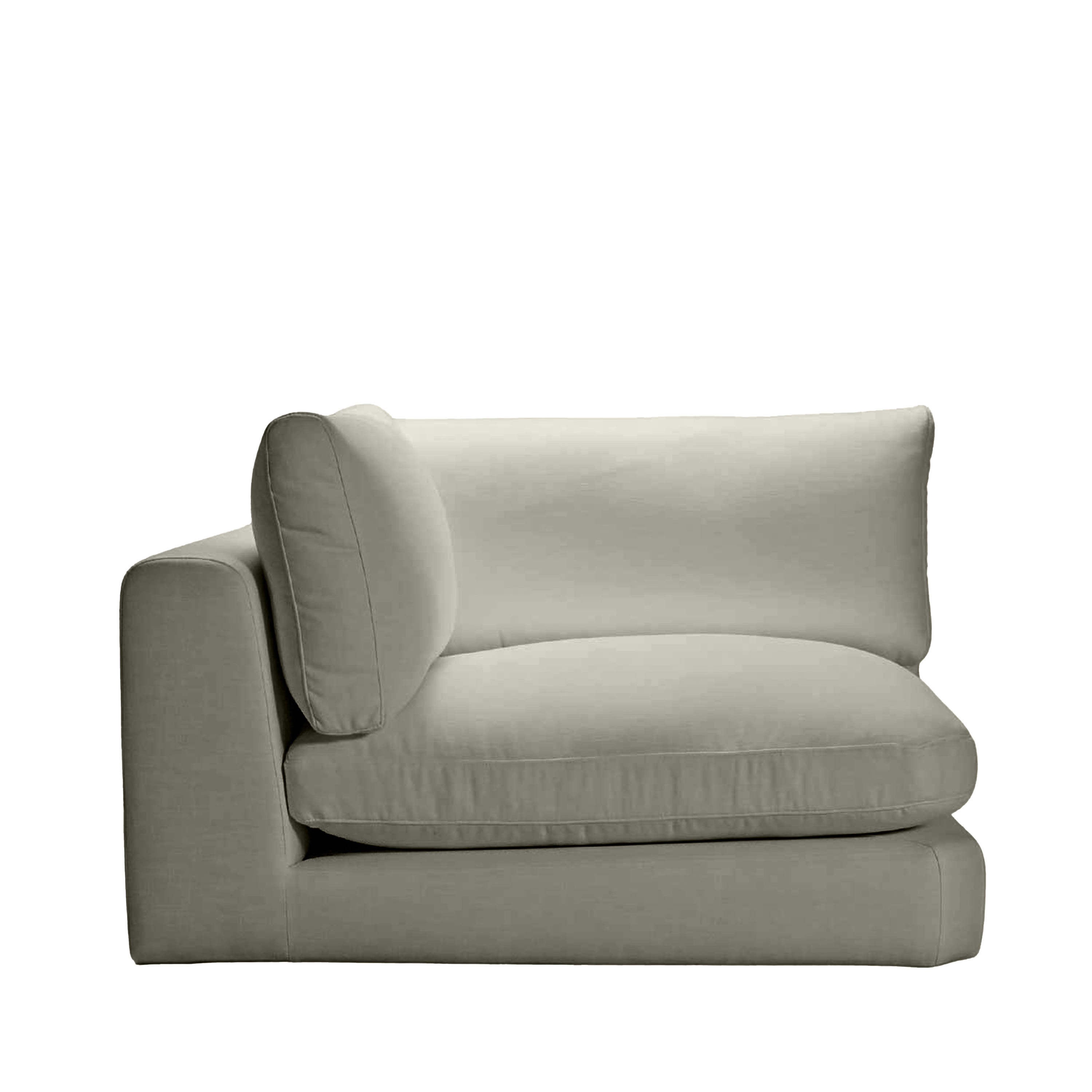 Sleepo Collection Capri Hörnmodul Taupe 115x115