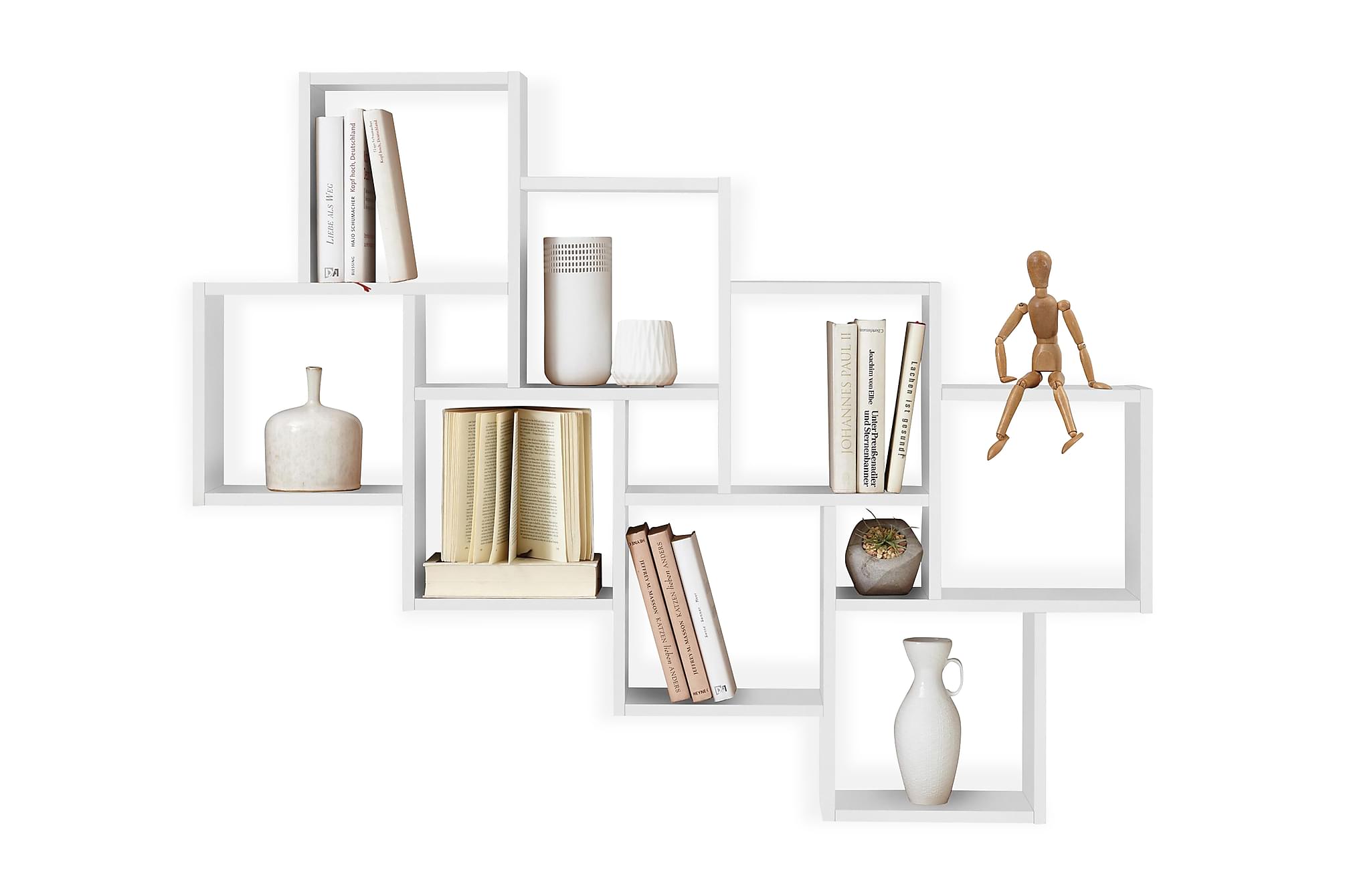 Nordic Home - Lykke Vägghylla Vit 95cm