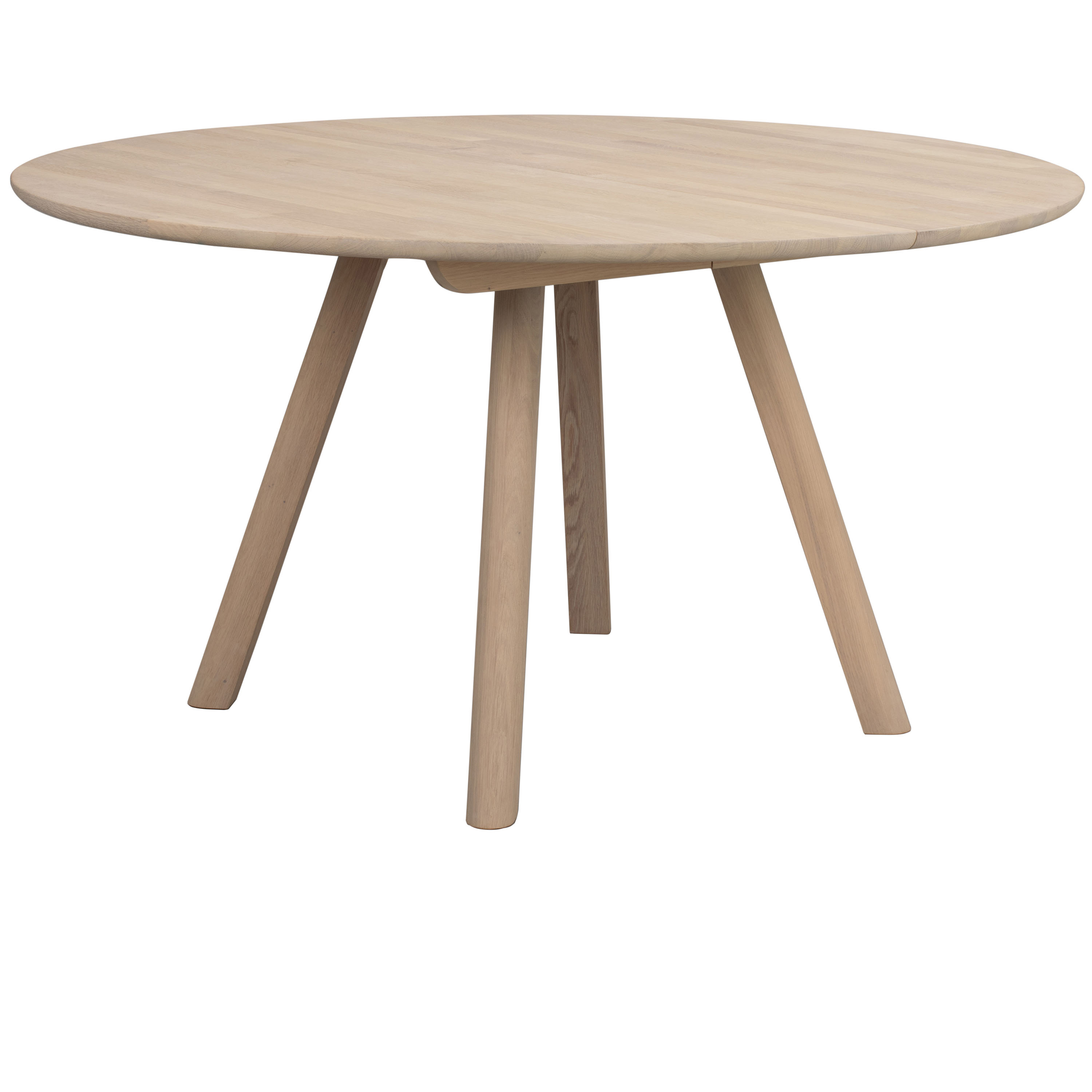 Rowico Home Clapperton Esstisch Weißpigmentiert Ø140