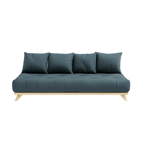 Karup Design Senza Schlafsofa Natur/Petrolblau 200cm