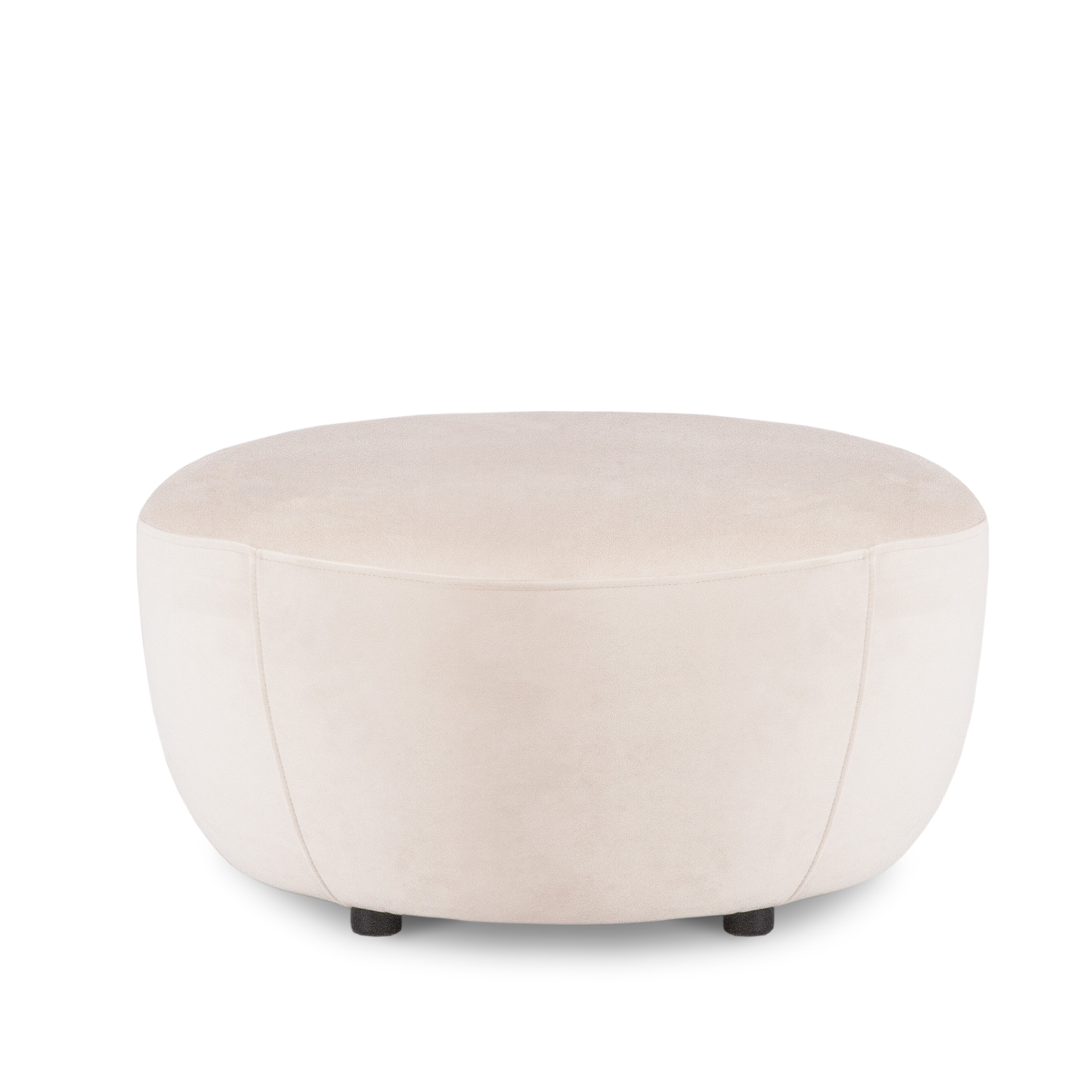 Sleepo Collection Moon Sittpuff Velvet Greige 80cm