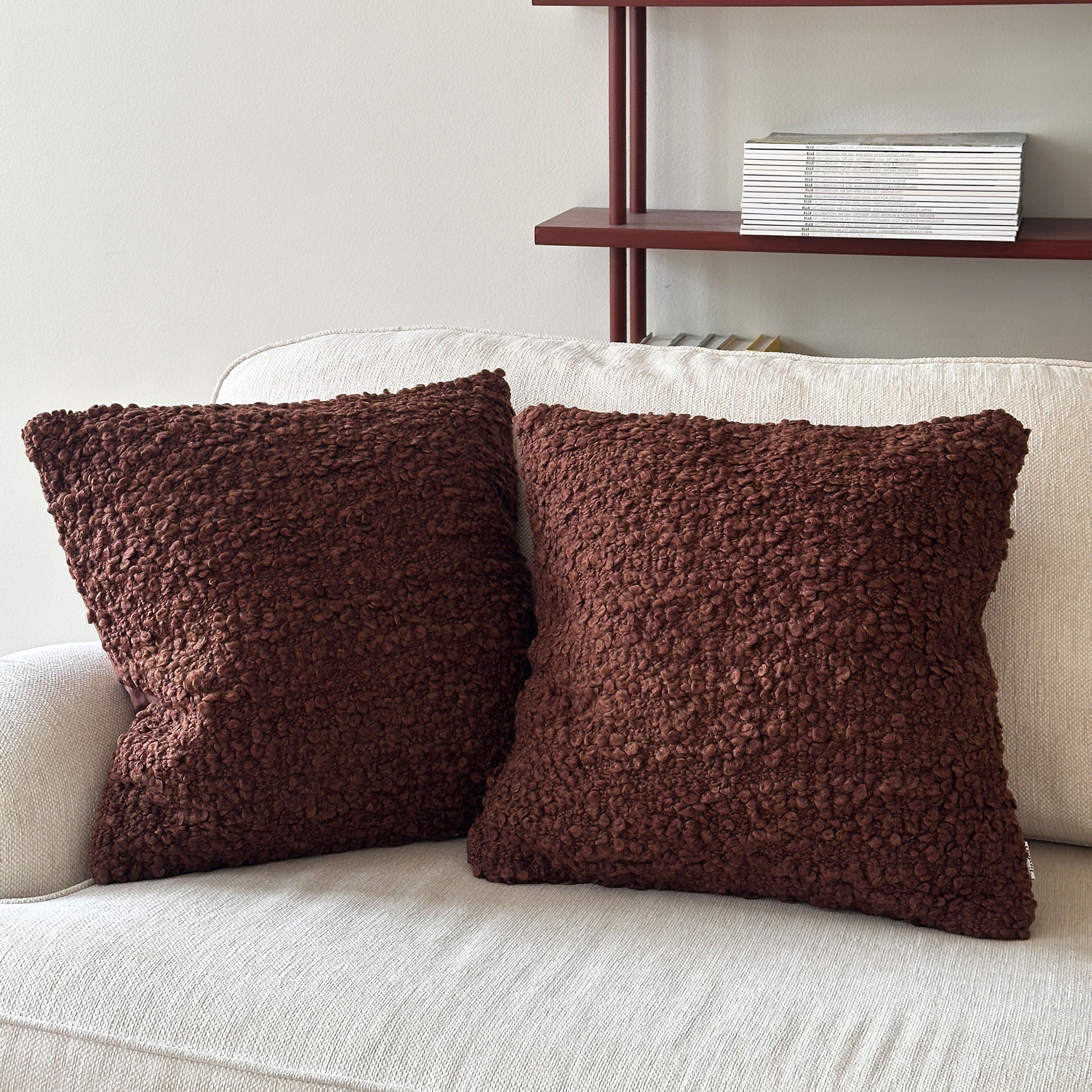 Tinted Levantin Prydnadskudde Dark Brown 45x45