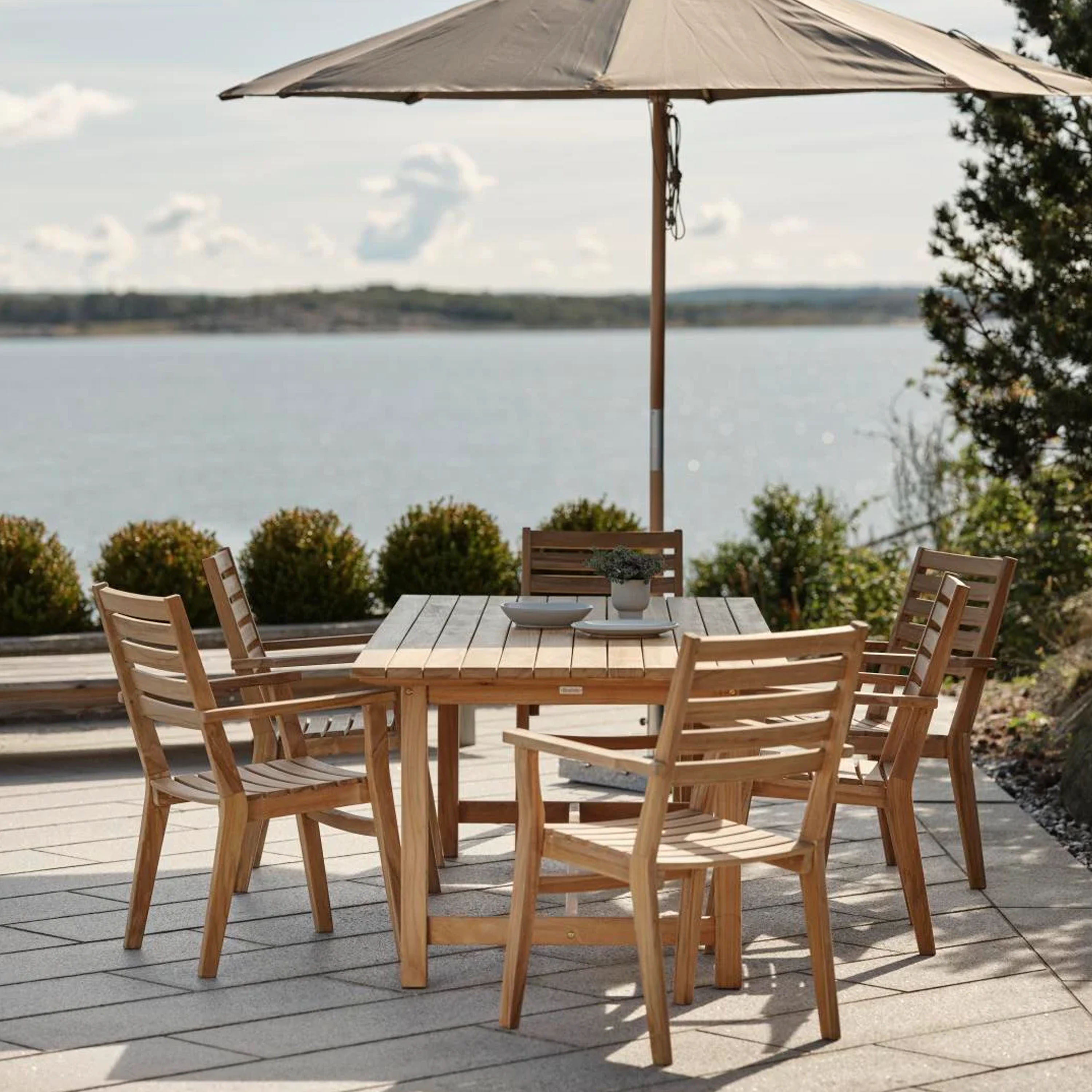 Brafab Keros Matbord Natur 160x90