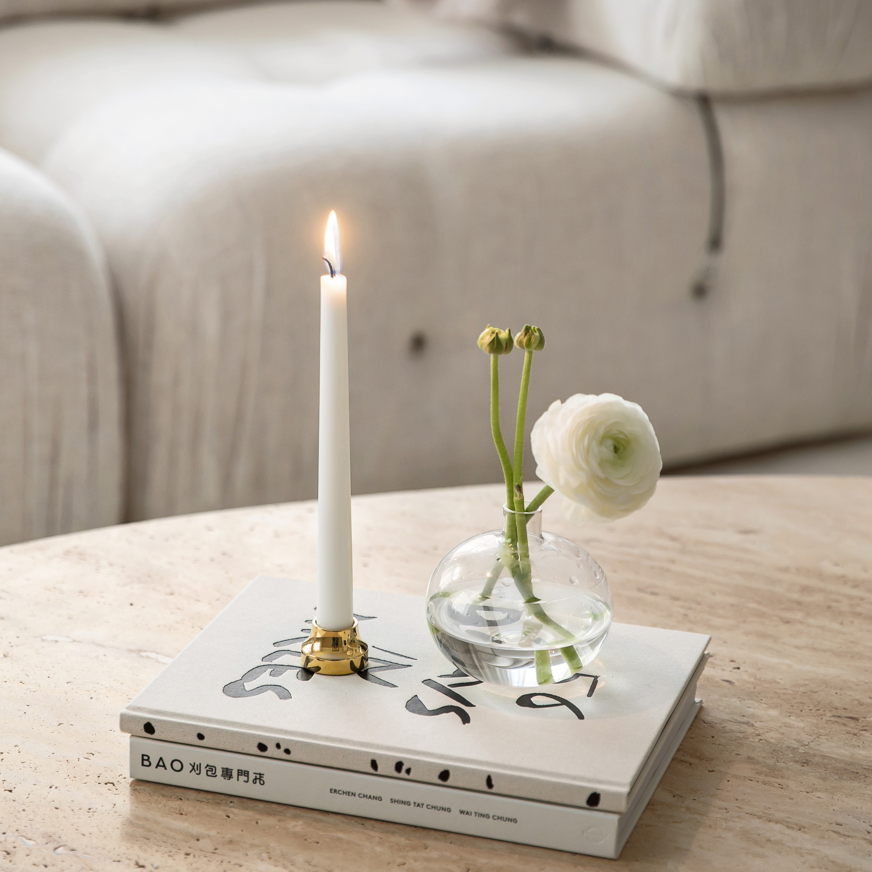 Hilke Collection Piccolo No.2 Ljusstake Guld