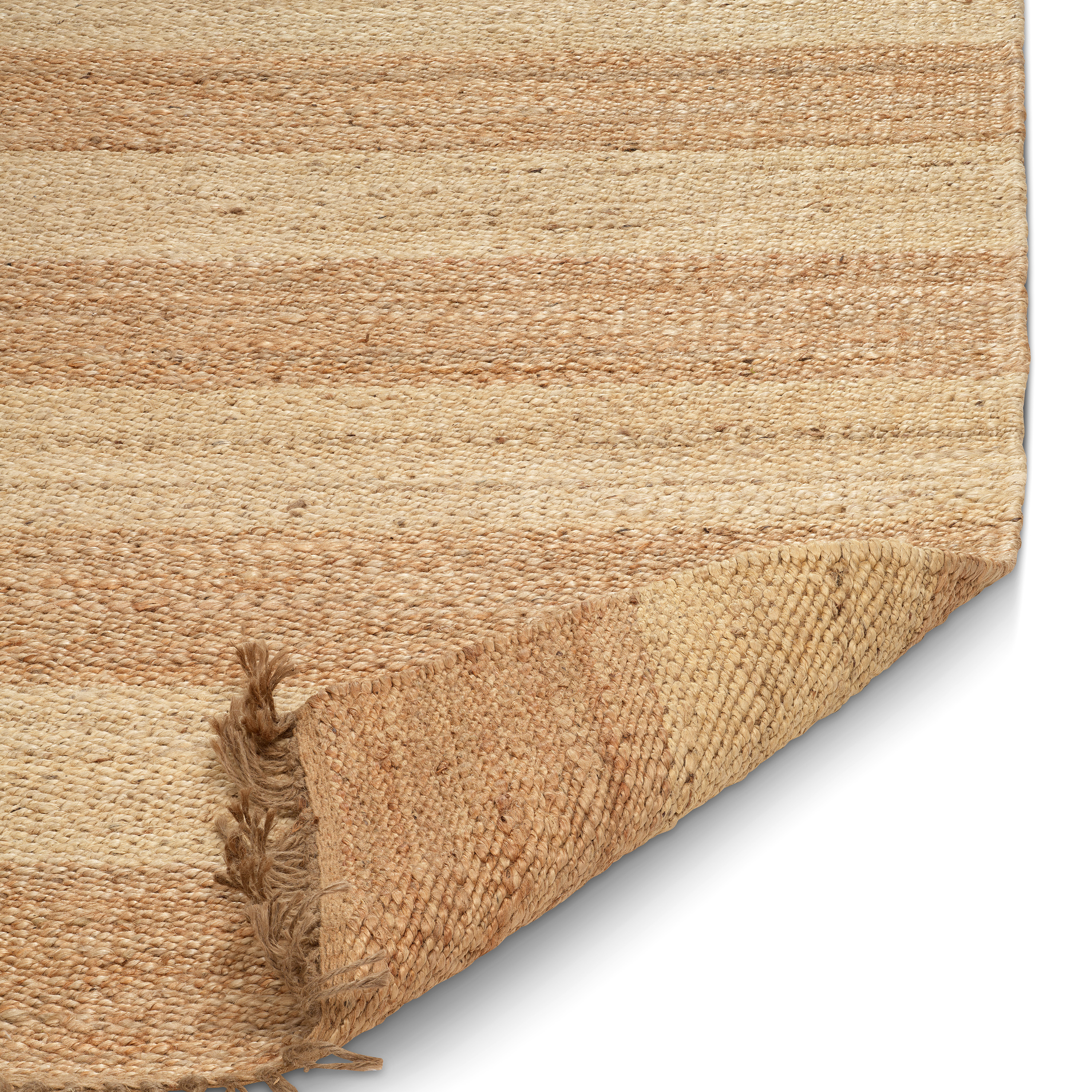 Classic Collection Stripes Teppich Jute Natur 250x350