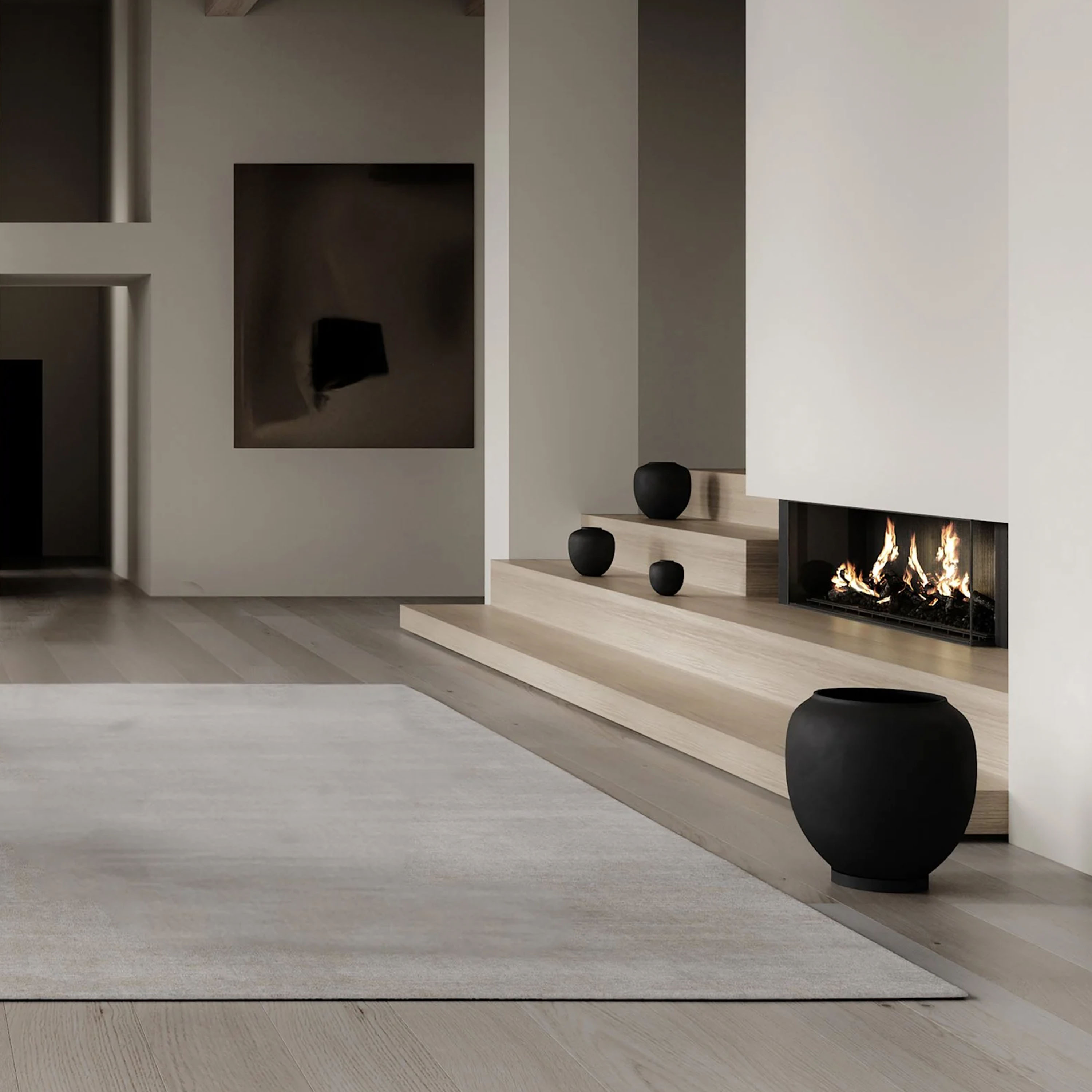 101 Copenhagen Sunao Vase Svart Mini