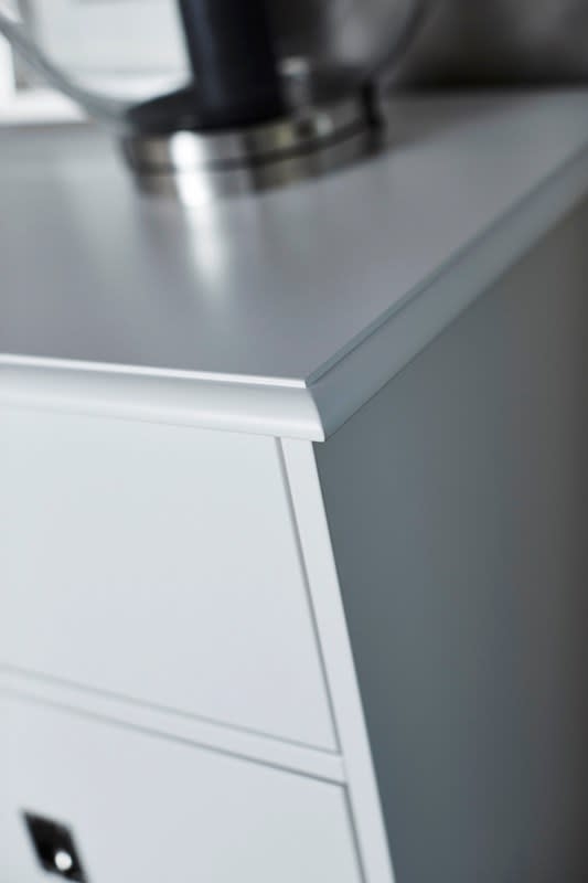 Mavis Smögen Byrå 4-Lådor Vit