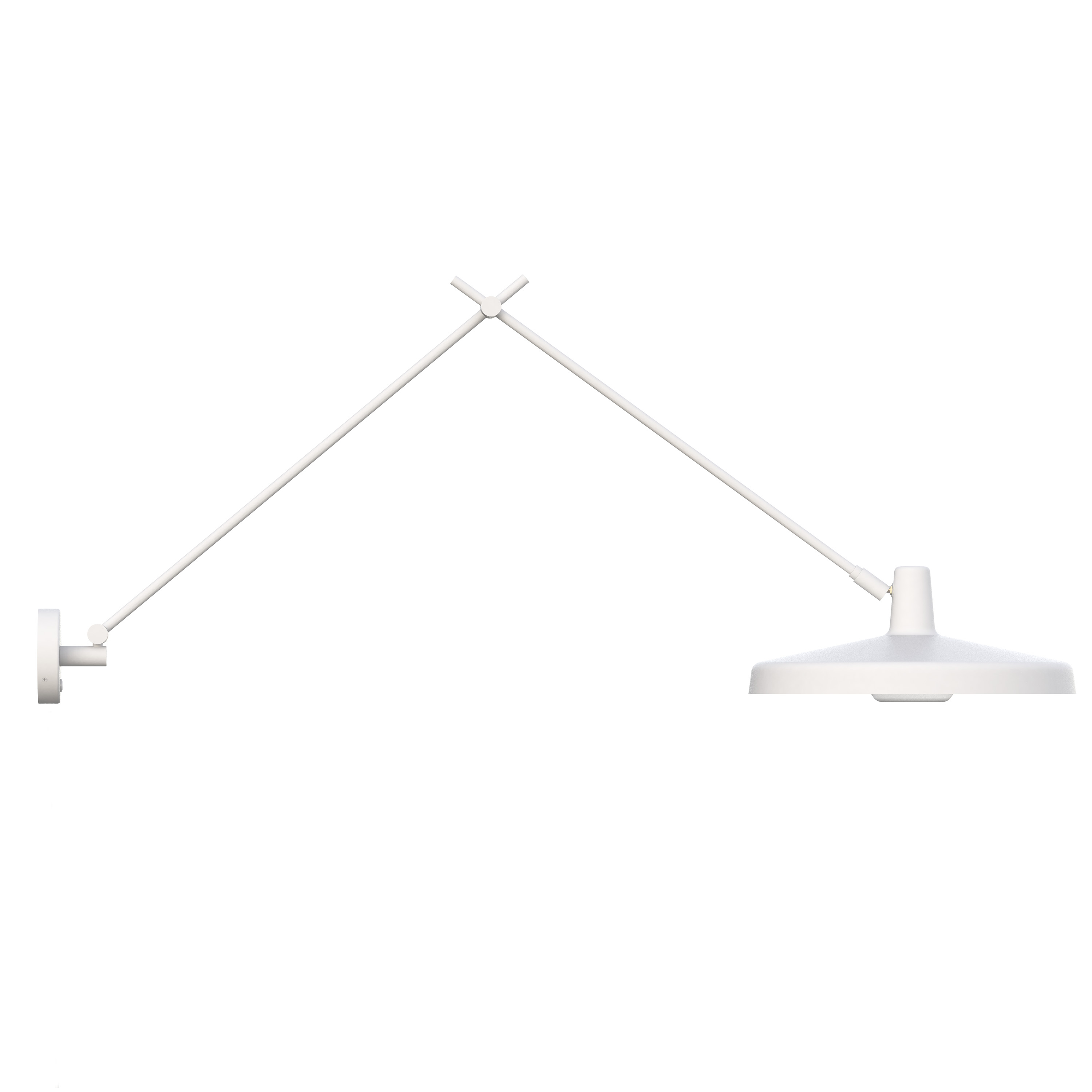 Grupa - Arigato Vägglampa White 45cm - Svart