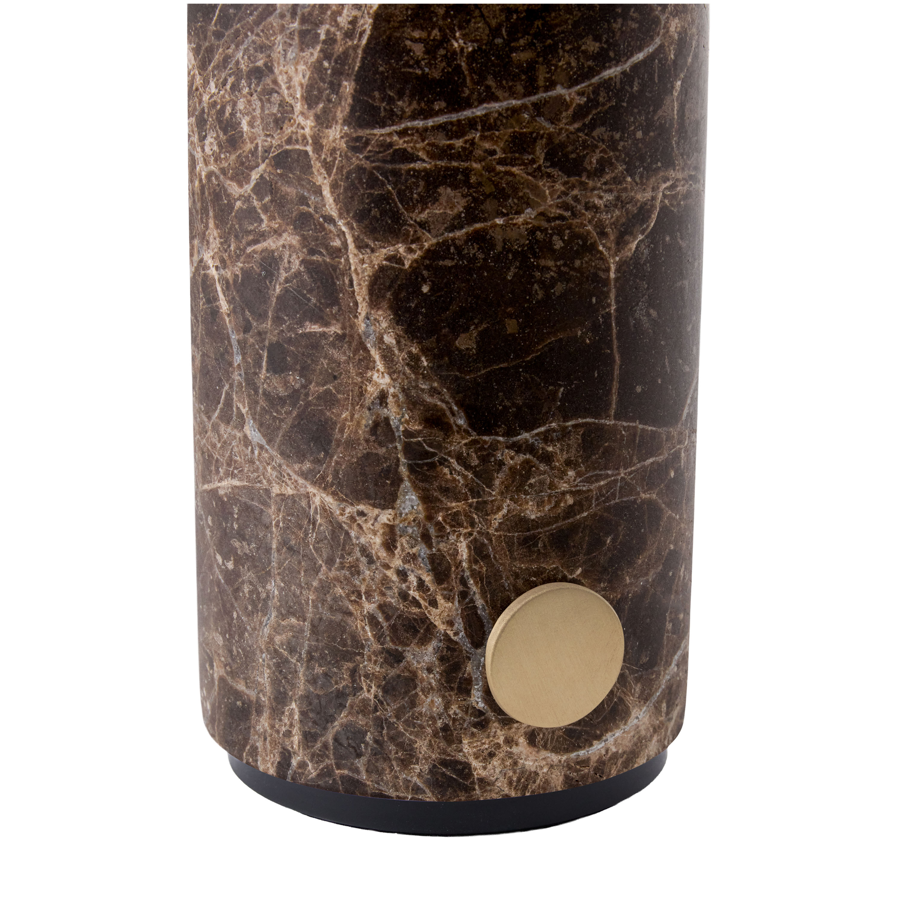 Globen Lighting Torrano Bærbar Bordlampe Brun Marmor