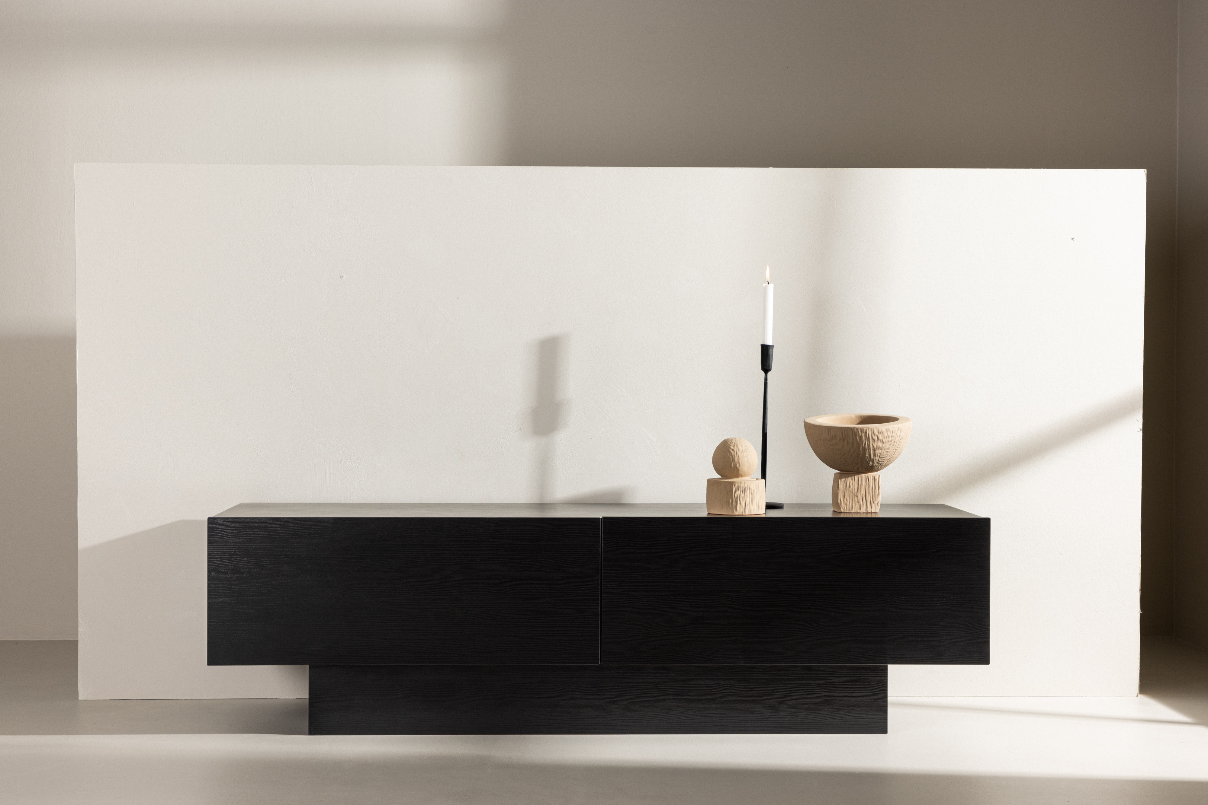 Venture Home Cuenca TV-Bänk Black/Black 160cm