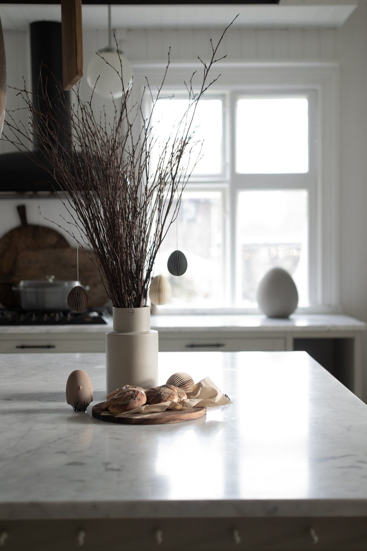 DBKD Ovoid påskeanheng Brown