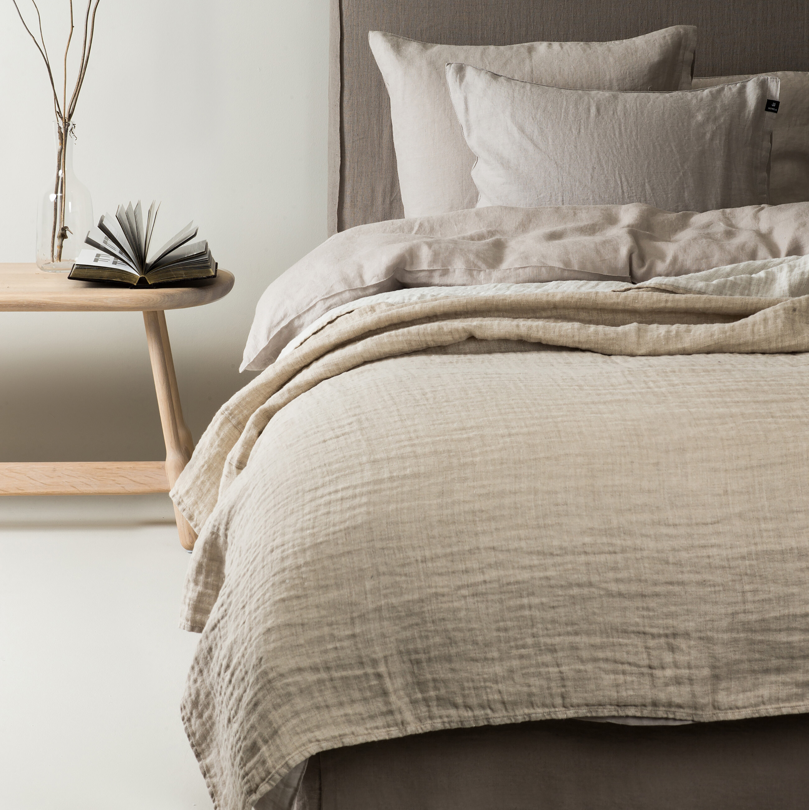 Himla Hannelin Överkast Natural 260x260