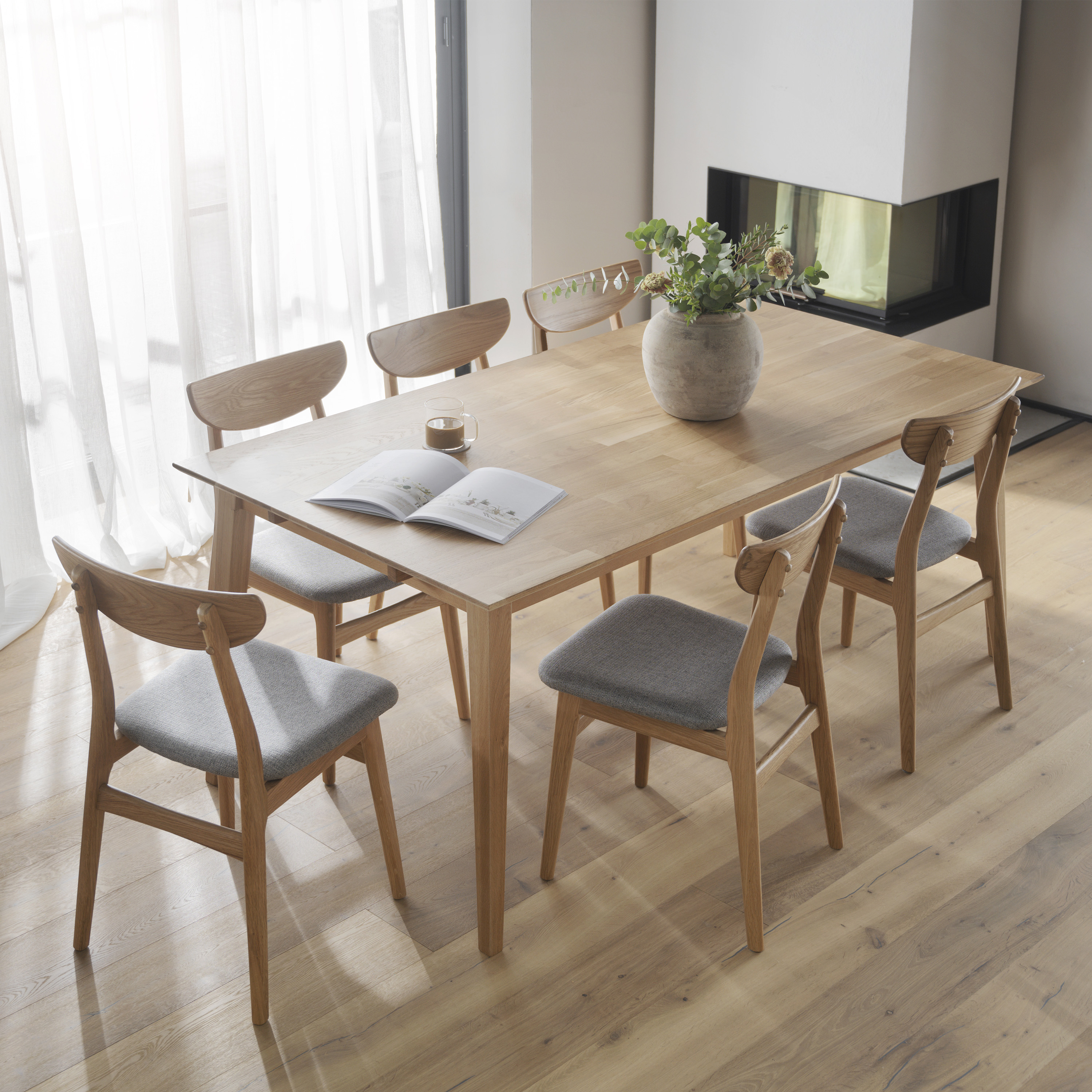 Rowico Home Filippa Esstisch Eiche 180cm