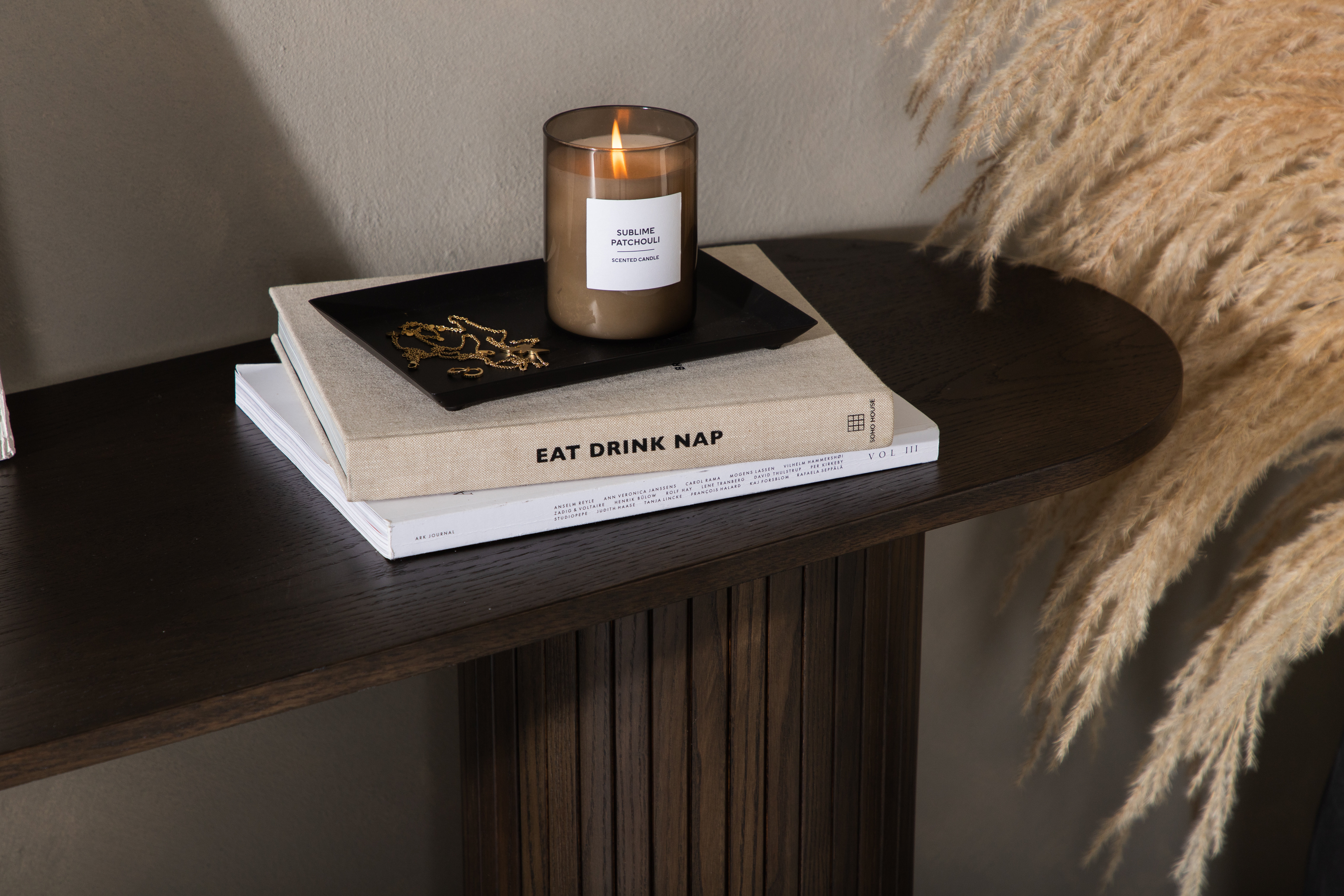 Venture Home Nils Konsolbord Valnöt 40x130