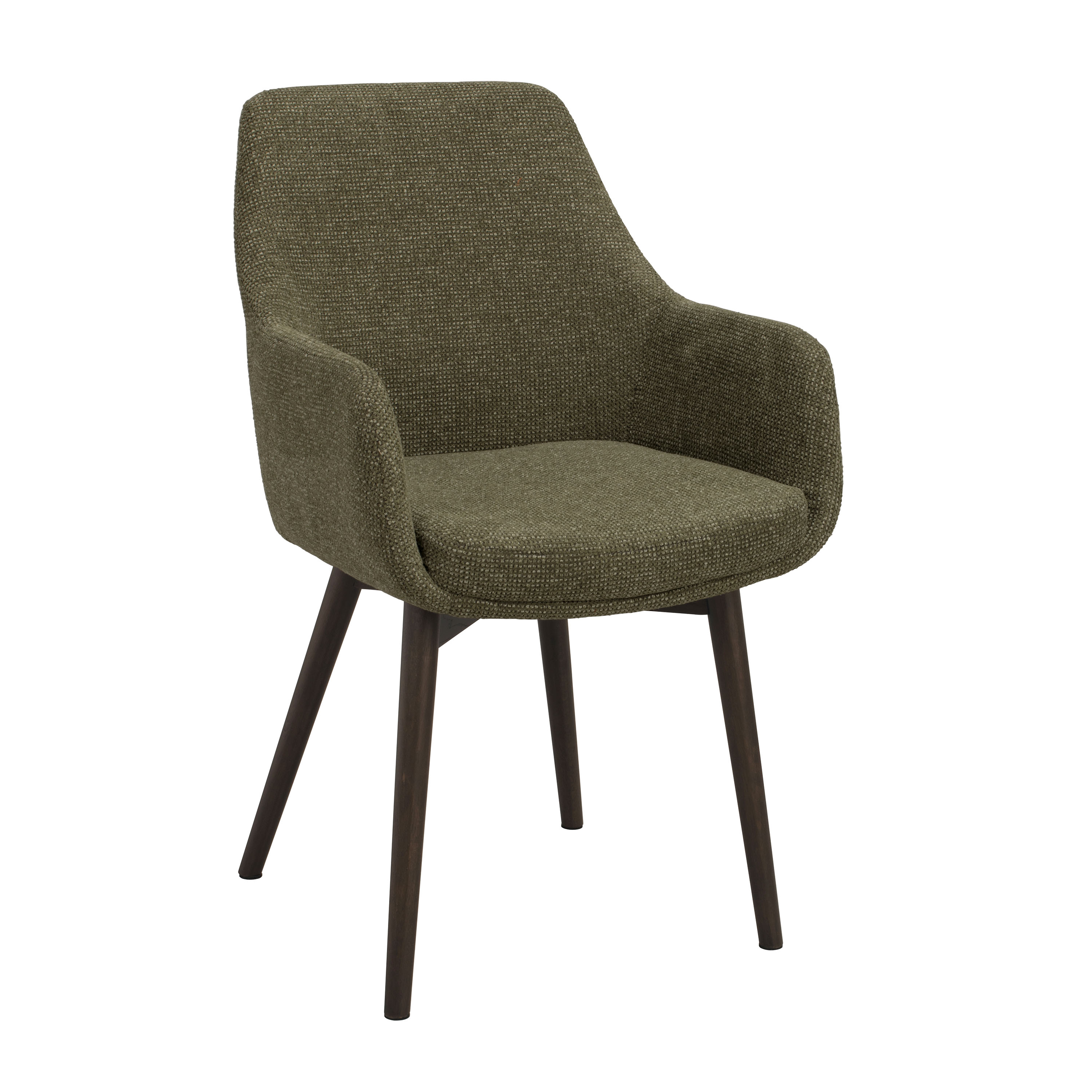 Rowico Home Denley Karmstol Grön/Brun