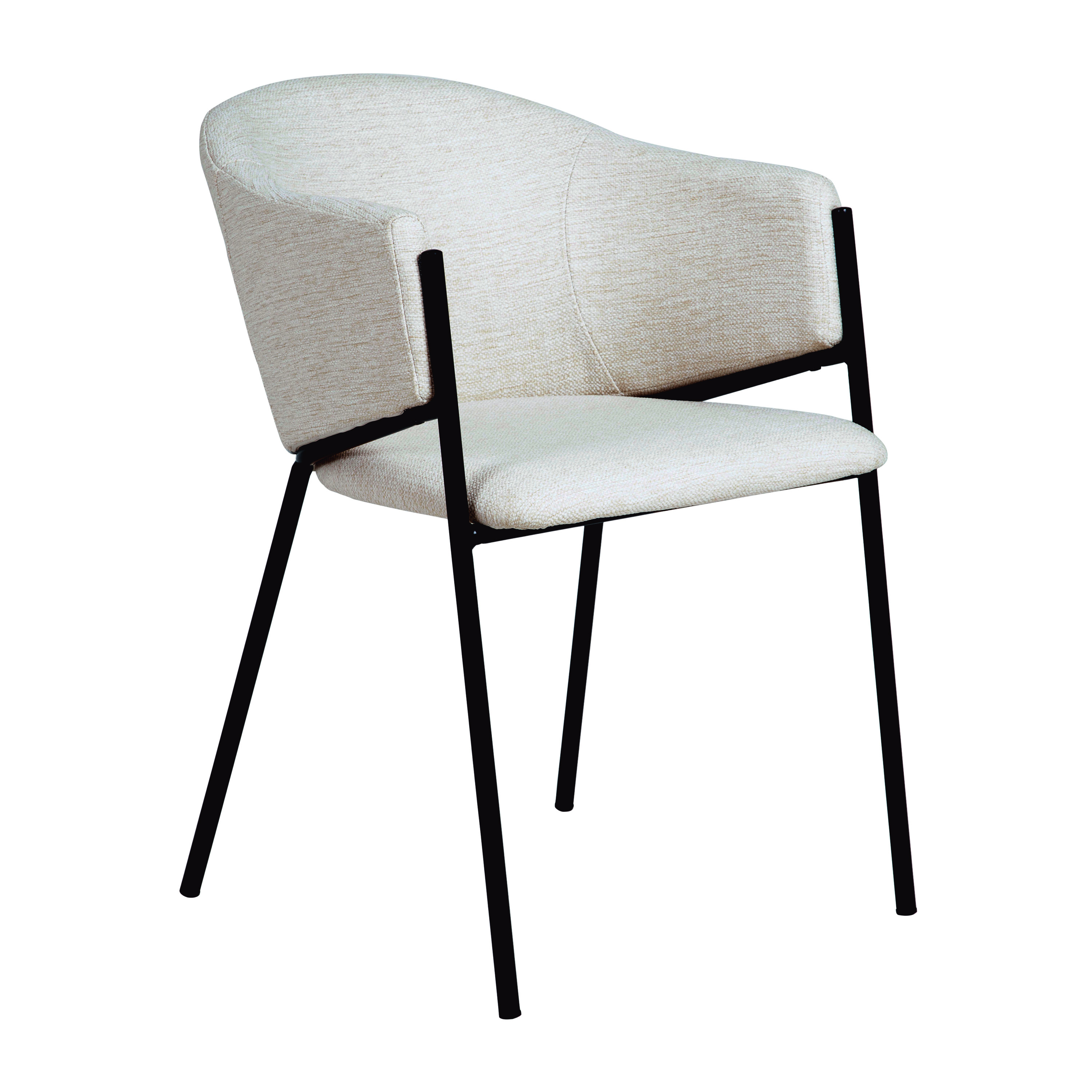 2-pakning Sleepo Collection - Coco Spisestol Hvit - Spisestoler