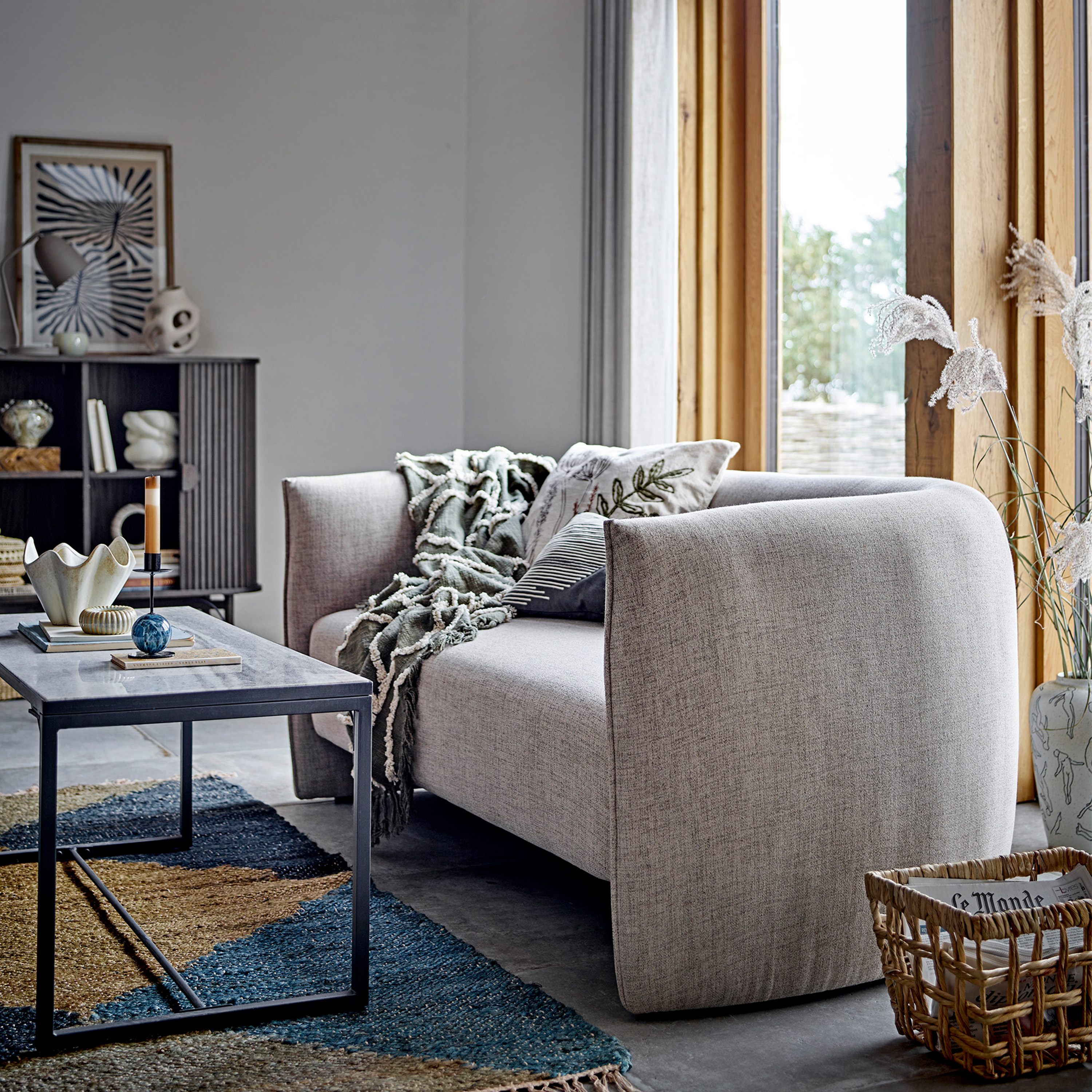 Bloomingville Bacio 2-seater Sofa Natural 168cm