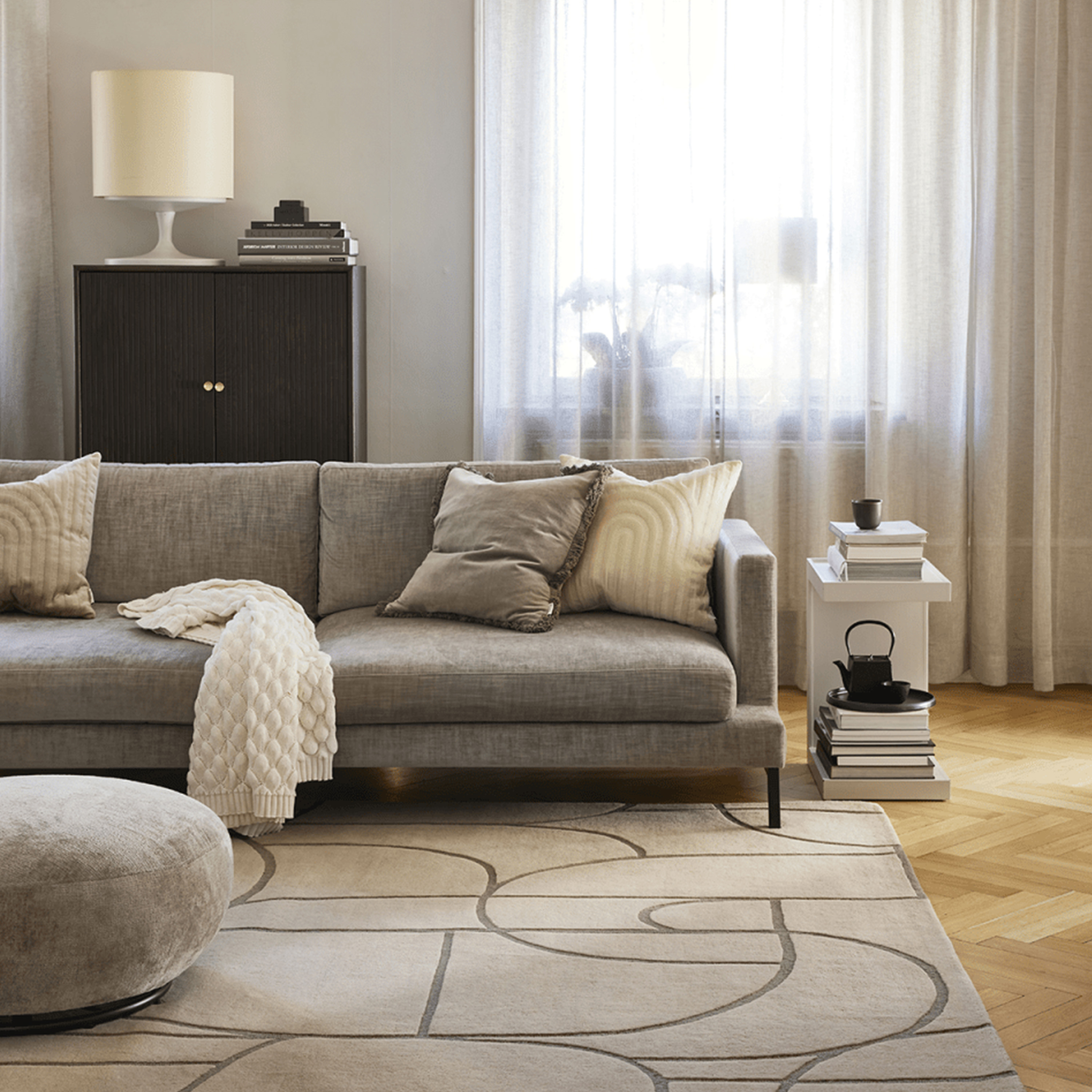 Classic Collection Teppich Modern Abstract Beige 250x350