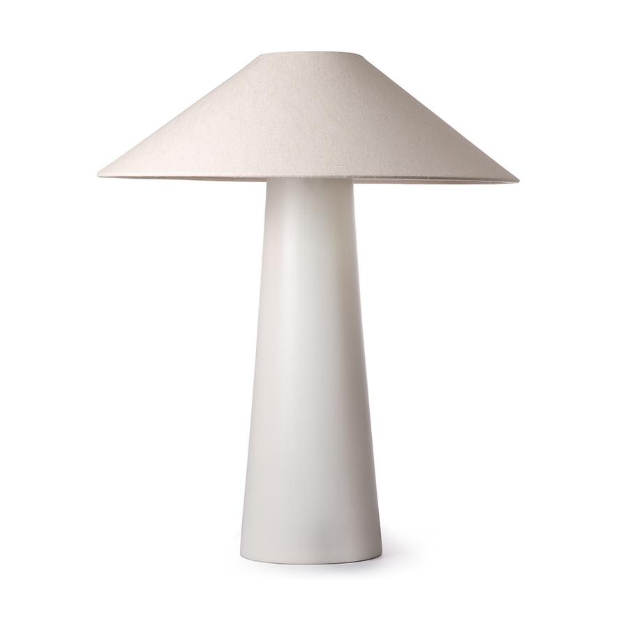 HKliving Cone lampunjalka vaaleanharmaa 55cm