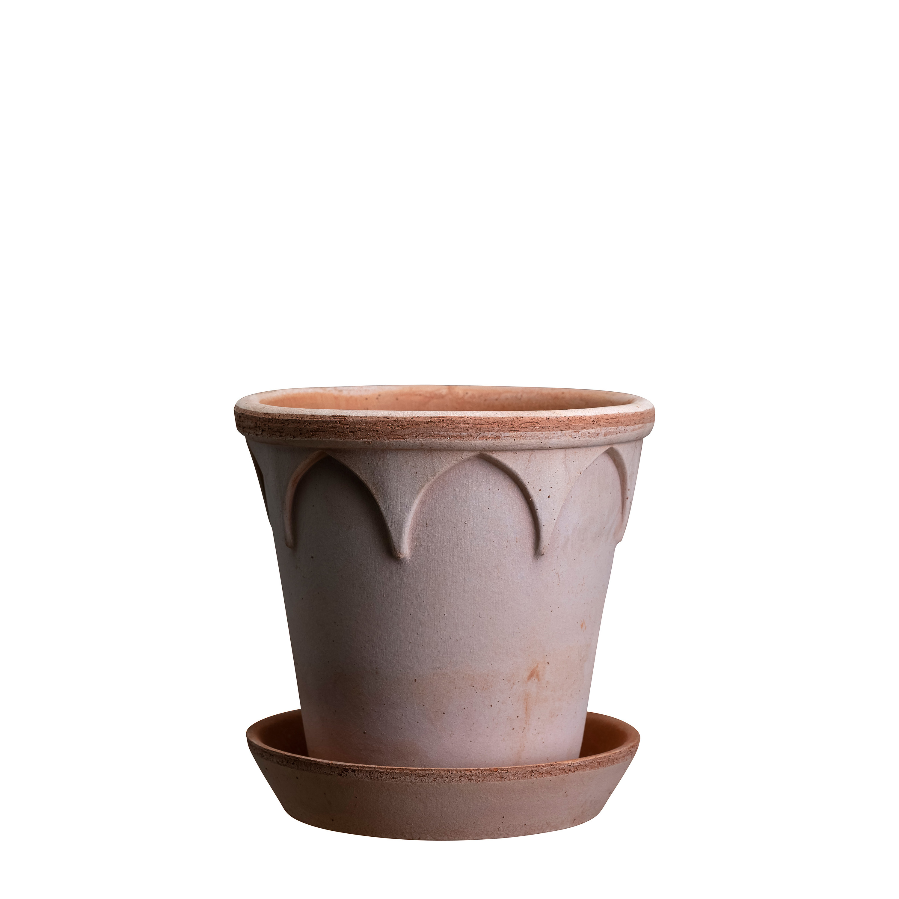Elizabeth Kruka med fat Raw Rosa Terracotta Ø16