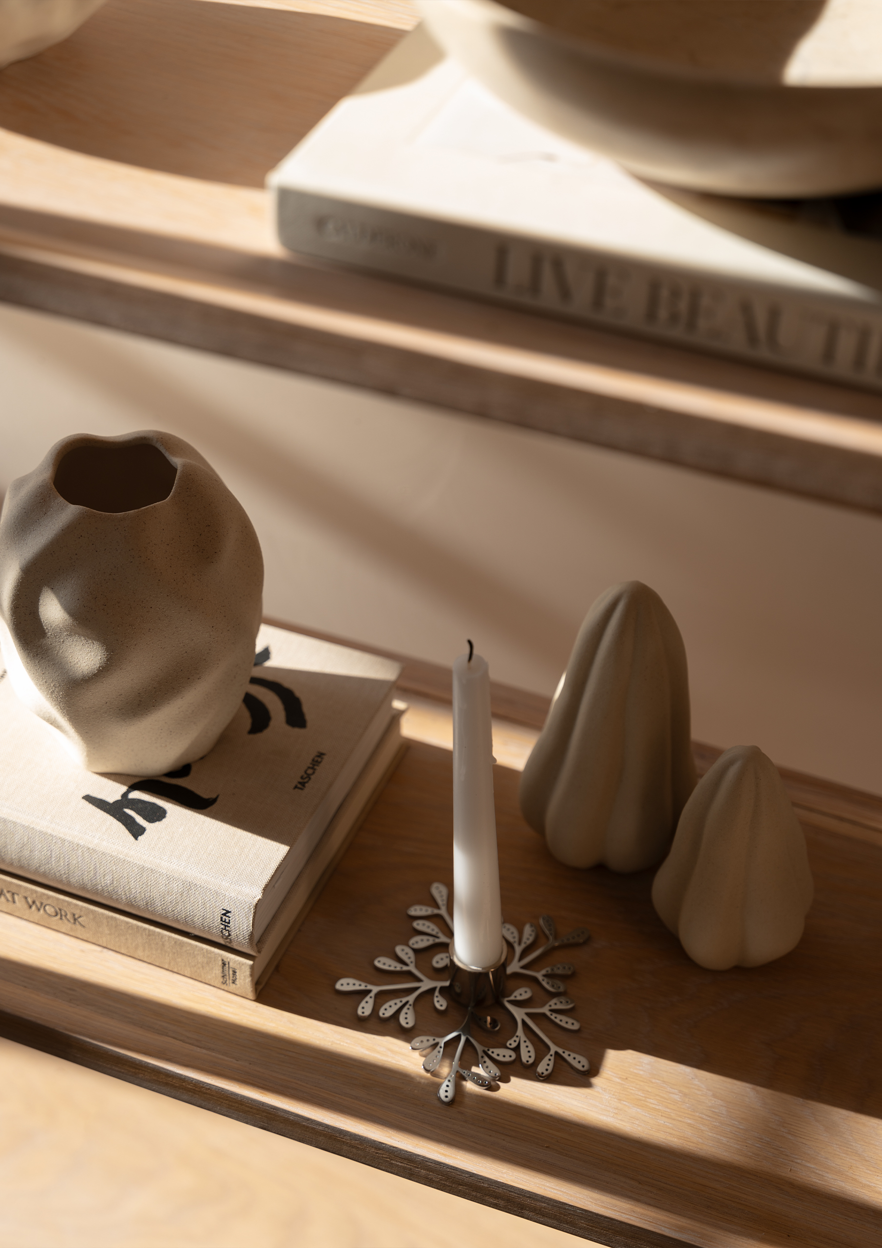 Cooee Design Mistletoe Ljusstake Stainless Steel