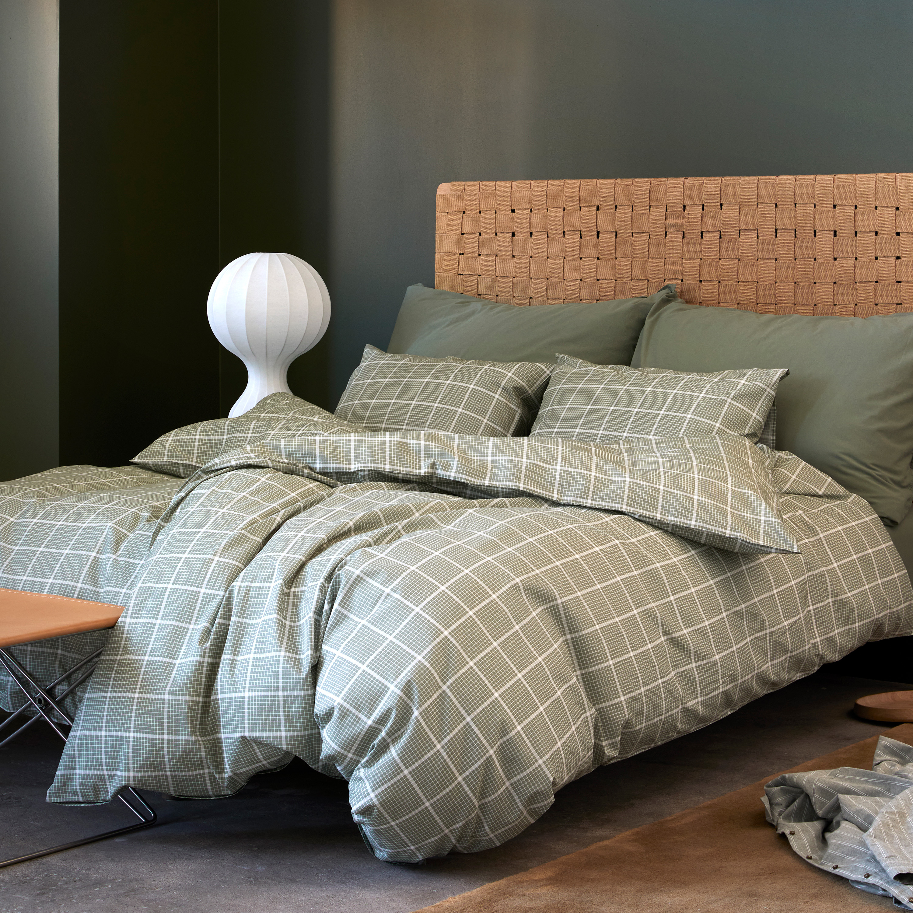 Høie Eddie 2-osainen Pussilakanasetti Vihreä