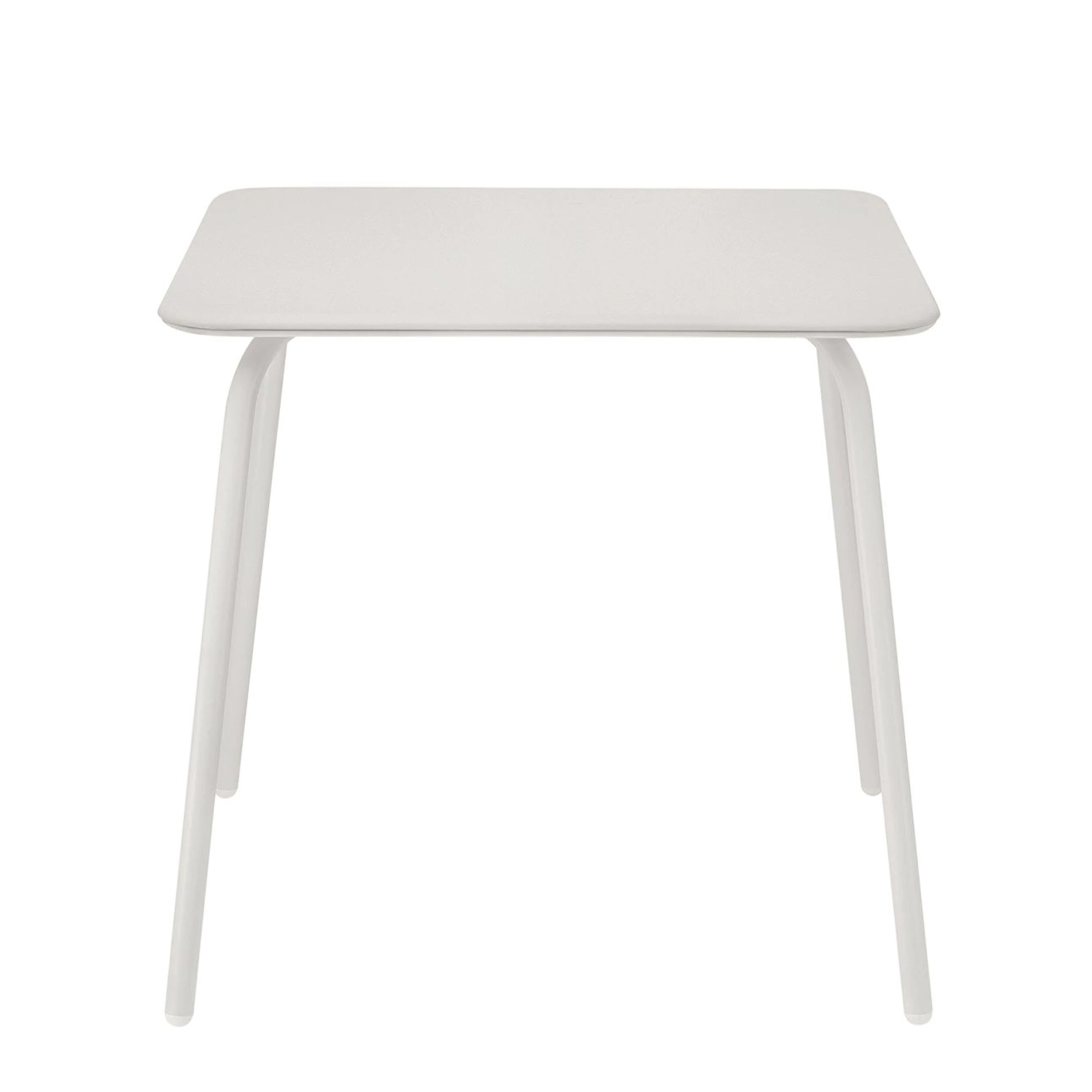 Blomus - Yua Utendørs Bord Silk Gray 80x80 - Grå  - Utendørs Spisebord