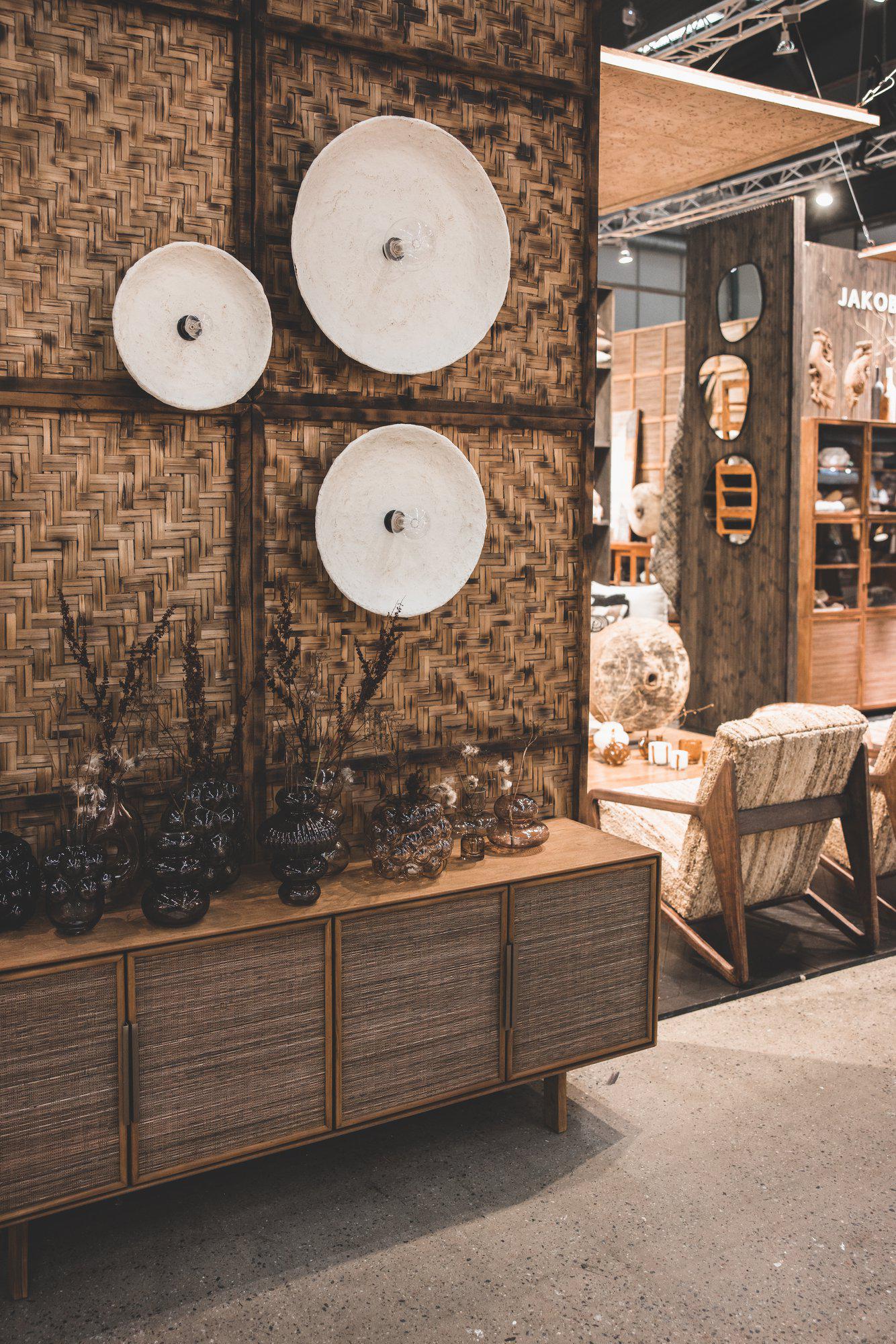 Jakobsdals Senna Wandlampe Weiß L