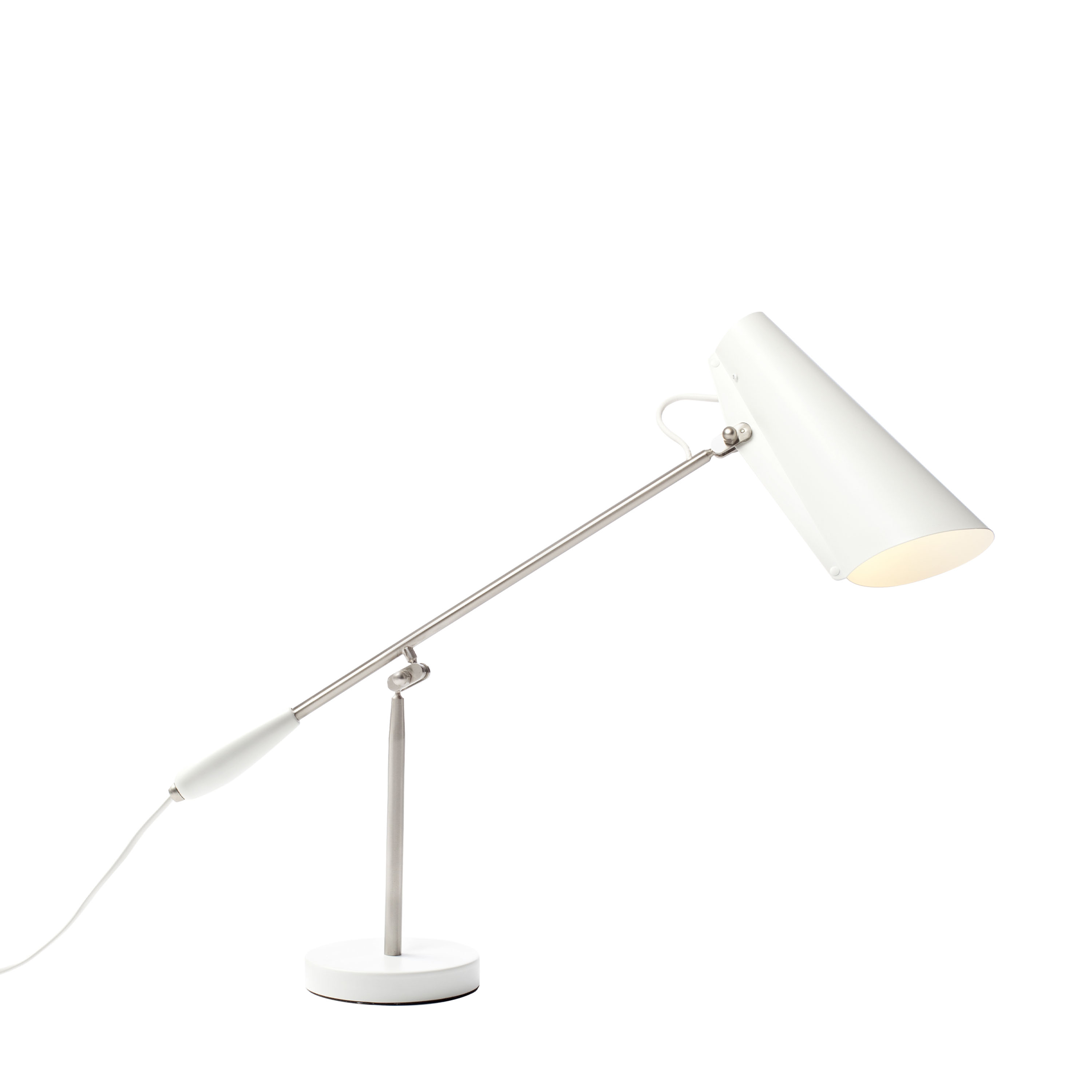 Northern - Birdy Bordslampa White/Steel - Vit