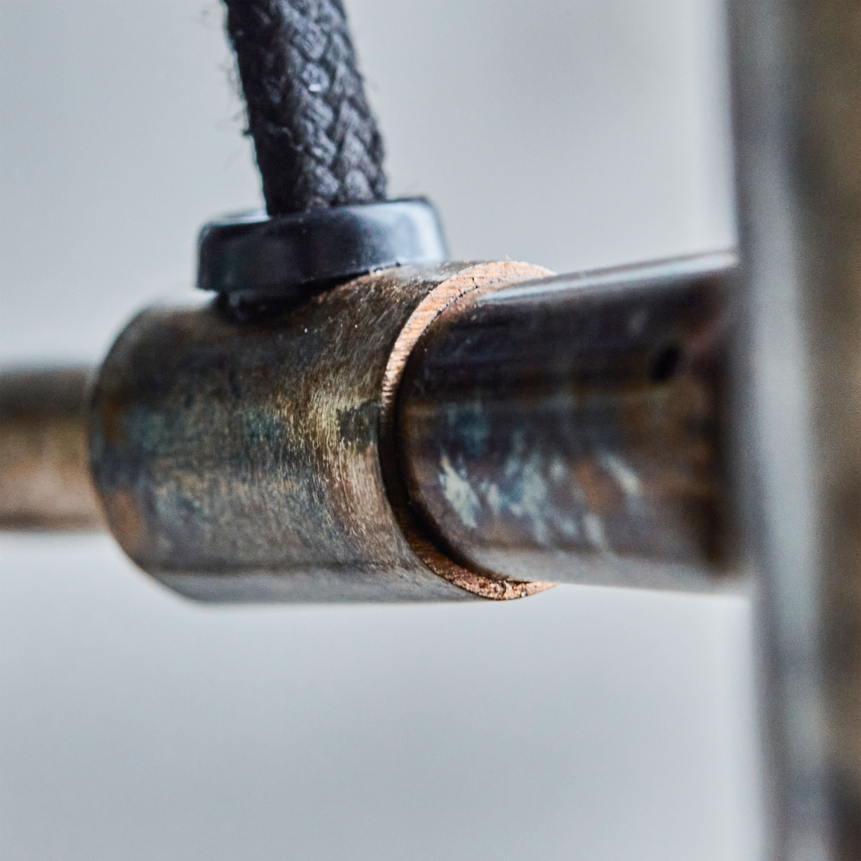 House Doctor Desk Pöytävalaisin Antique Brown