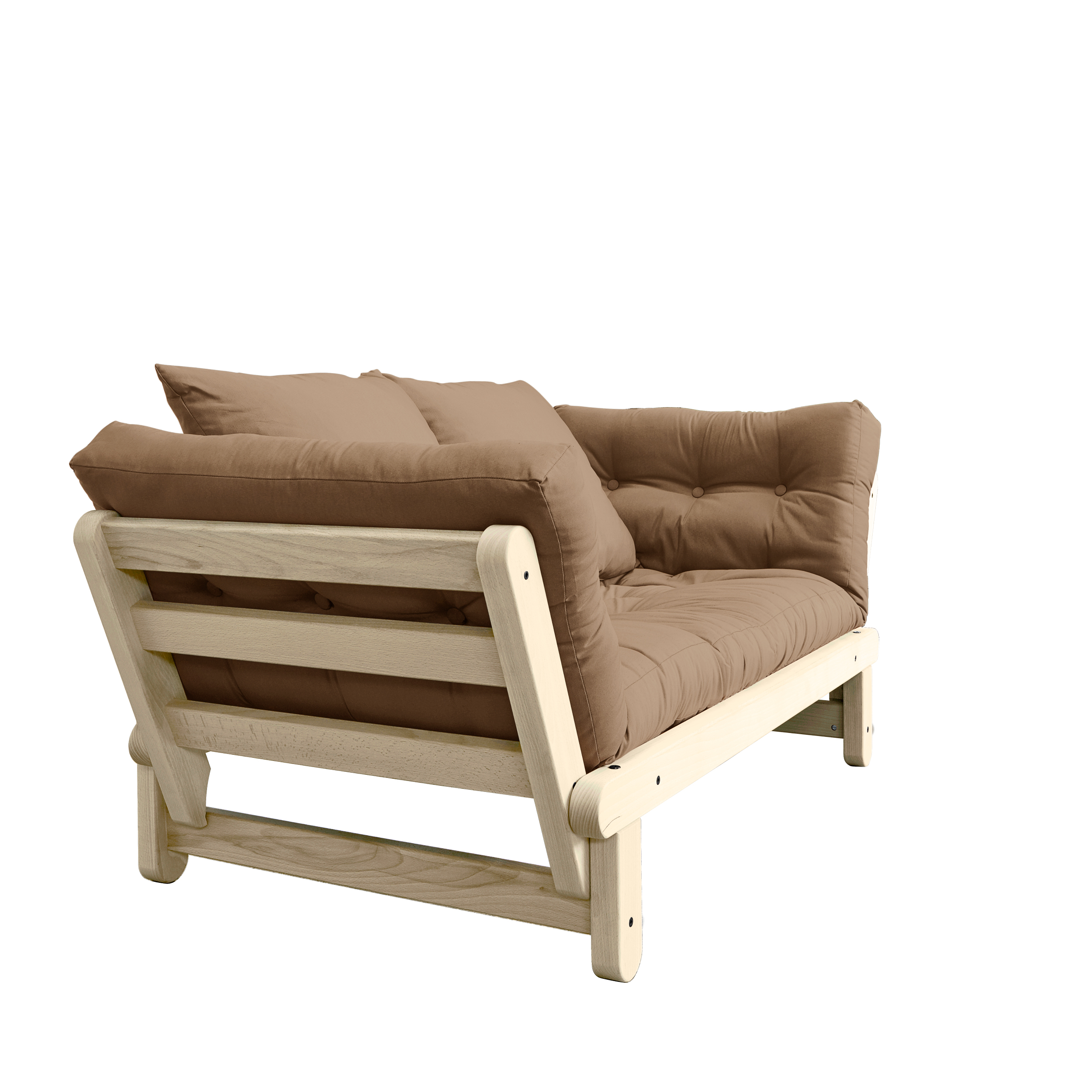 Karup Design Beat Bäddsoffa Natur/Mocca 200cm