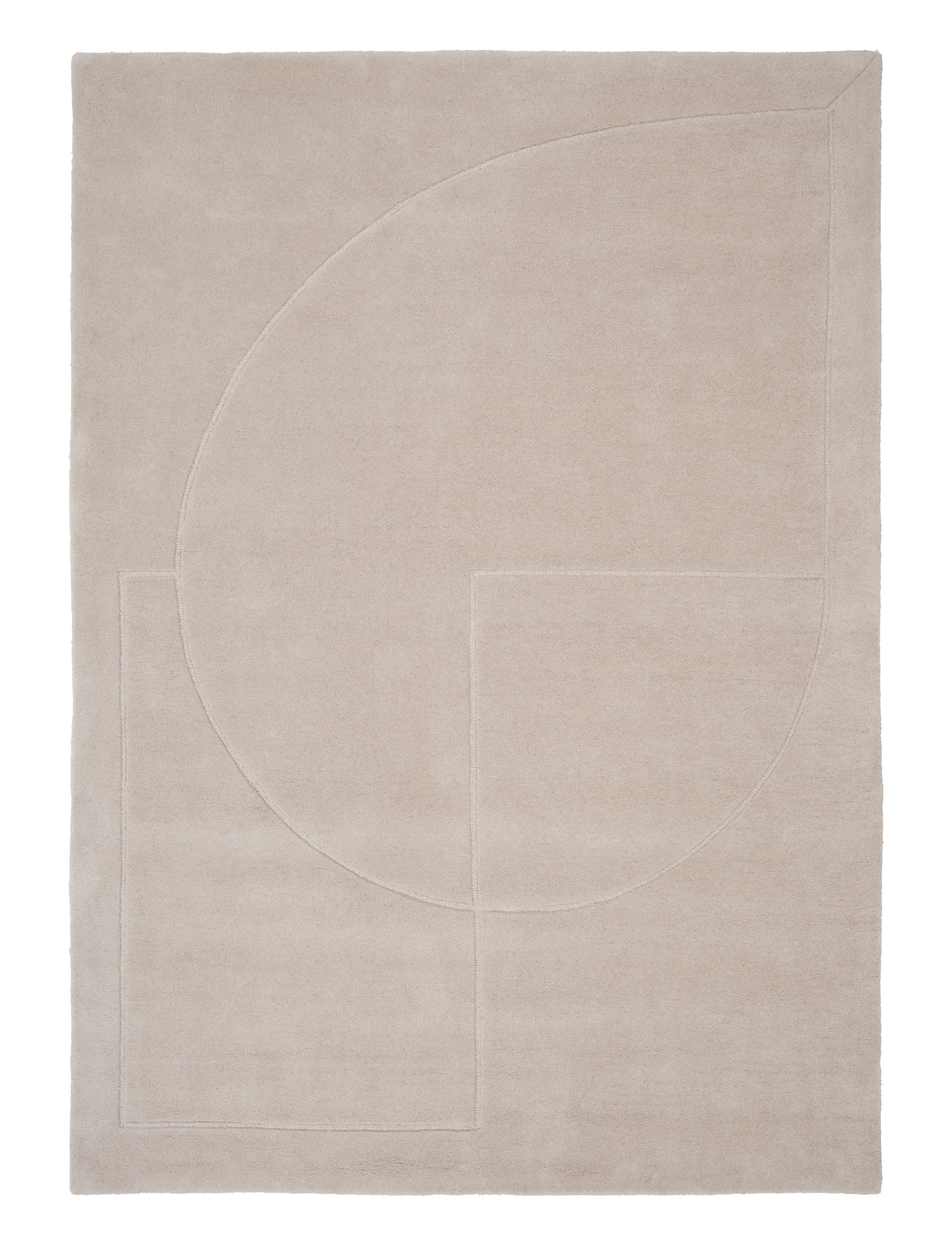 Lineal Poem Ullmatta Beige 250x350