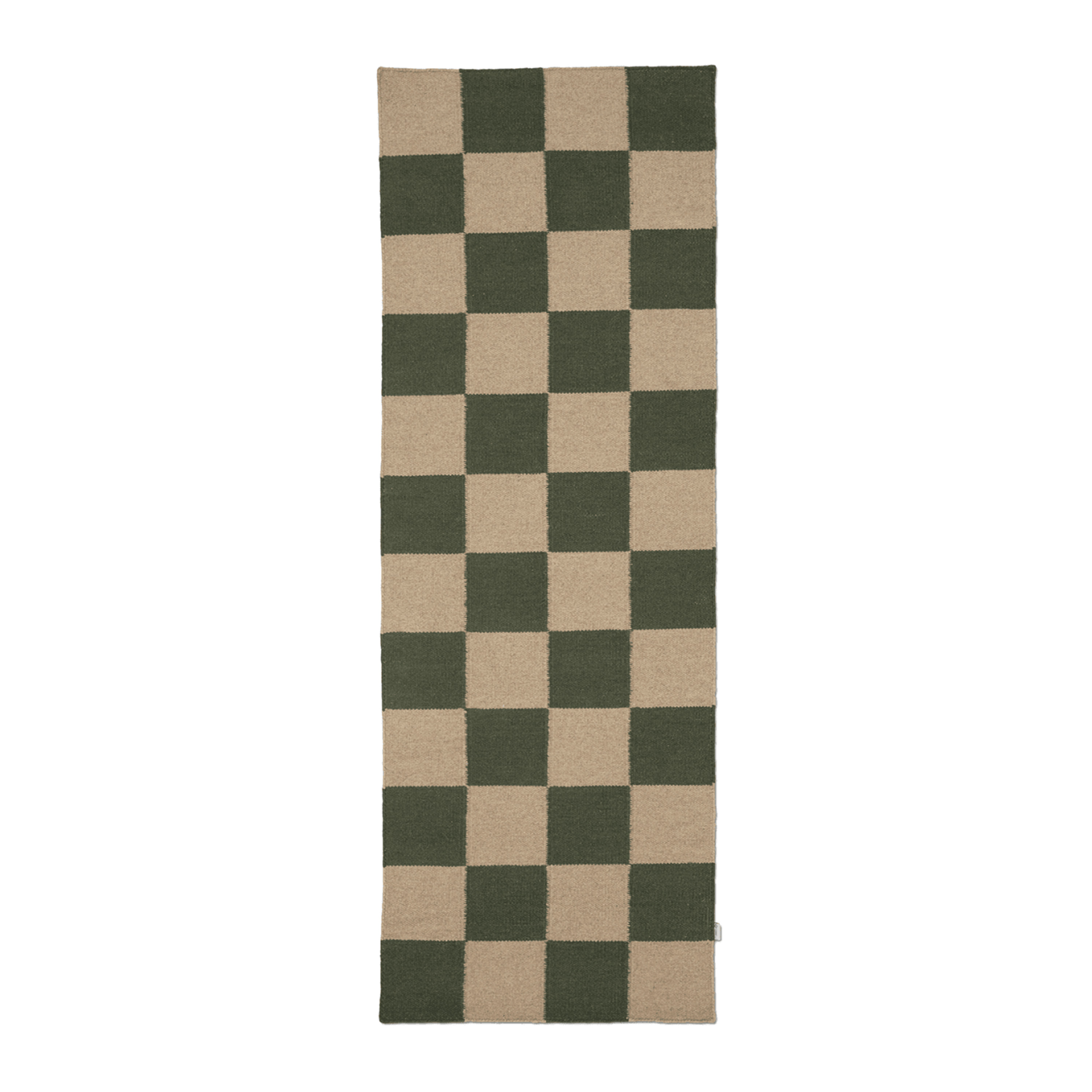 Square Gångmatta Skogsgrön/Natur 80x240