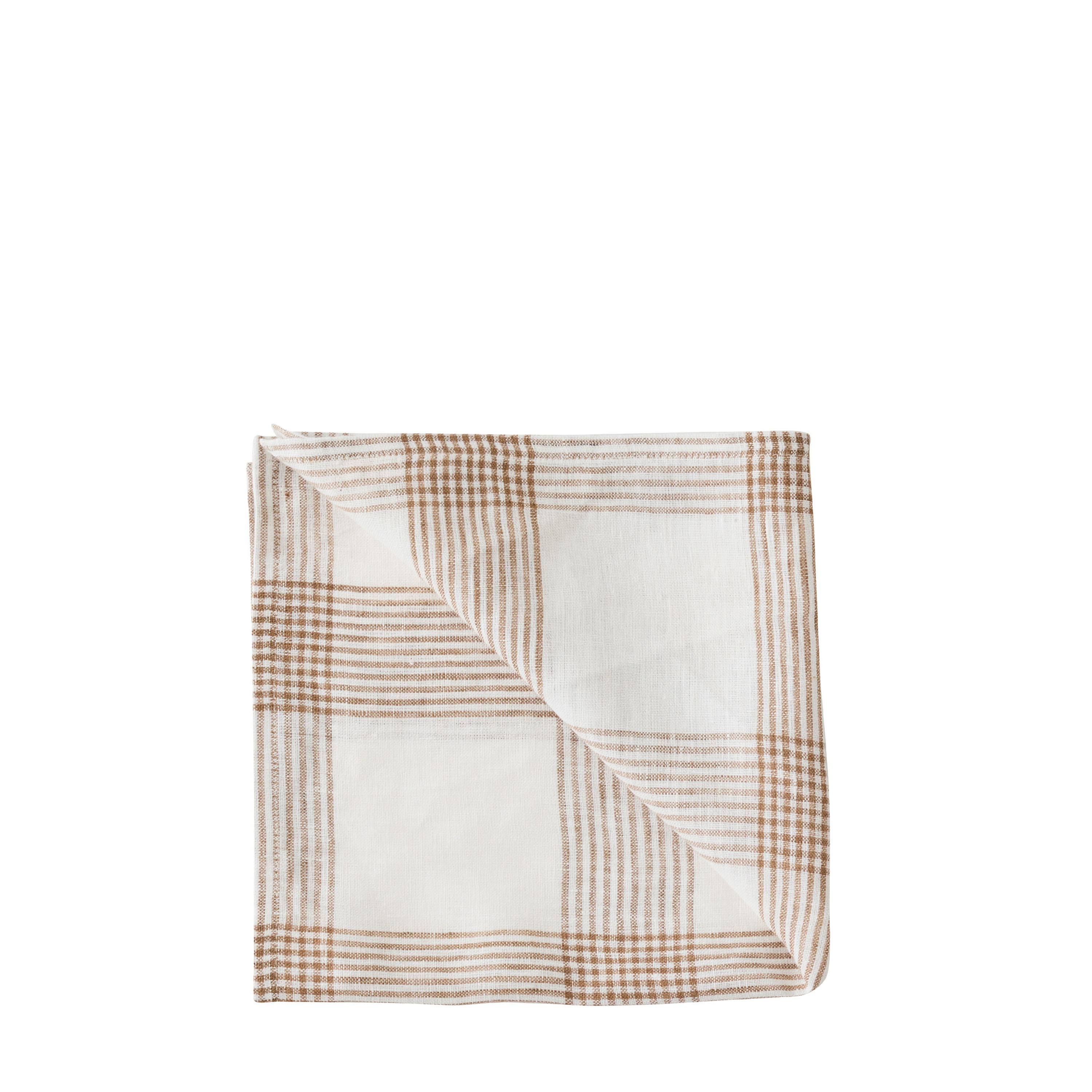 Odette Servietten Brun 45x45 cm 4er-Set