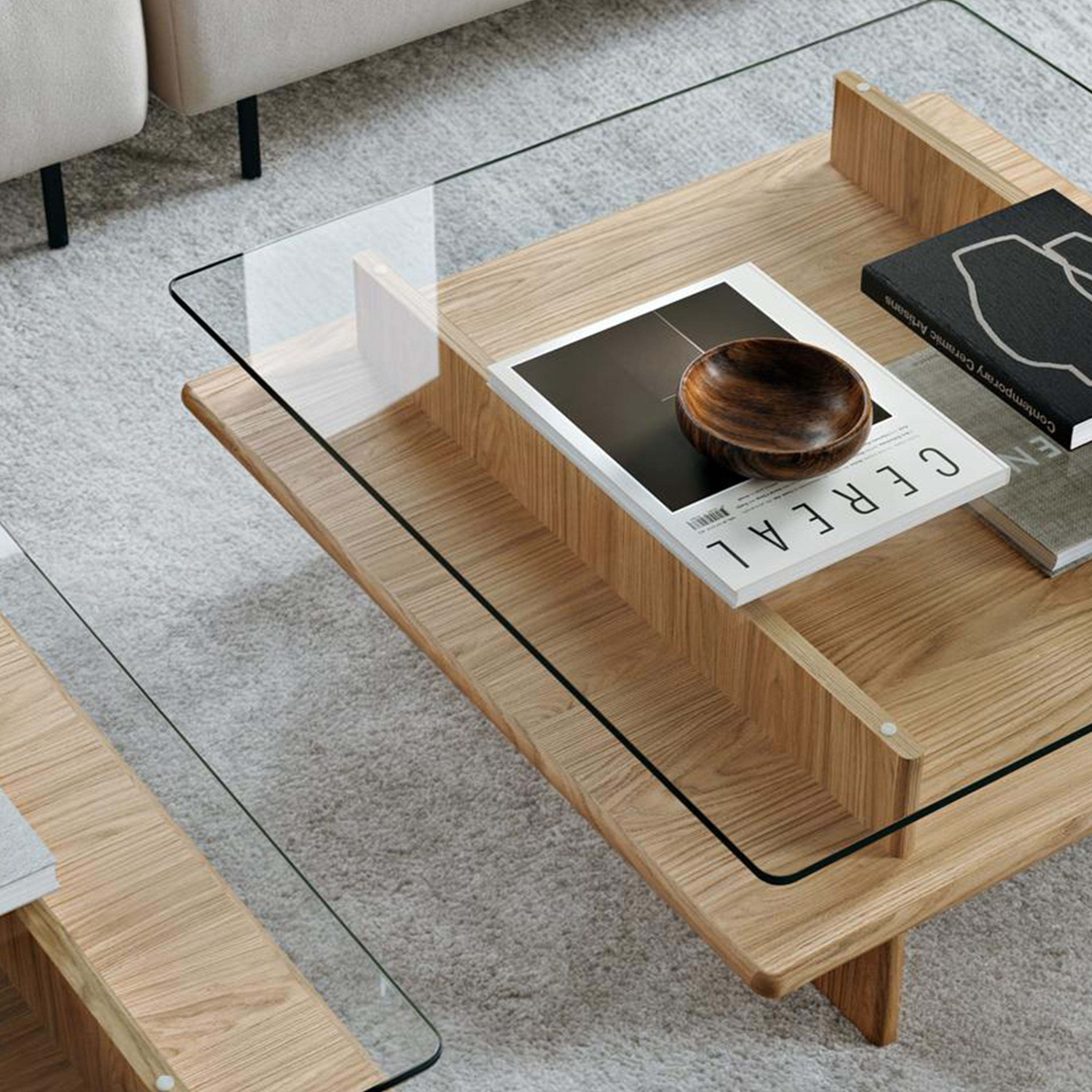 Woud Parallel Soffbord 90x90