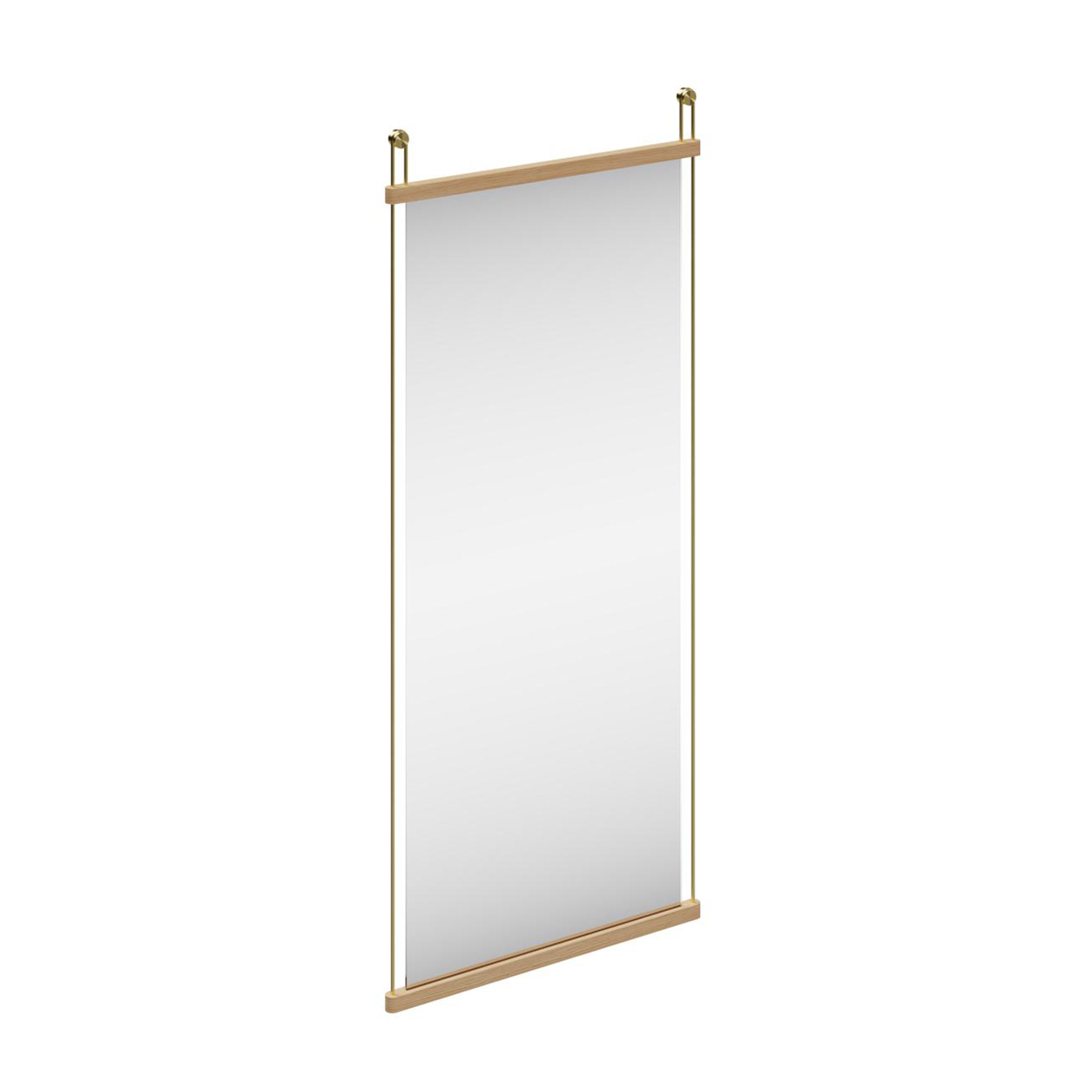 Woud - Suspended Spegel Large - Vit