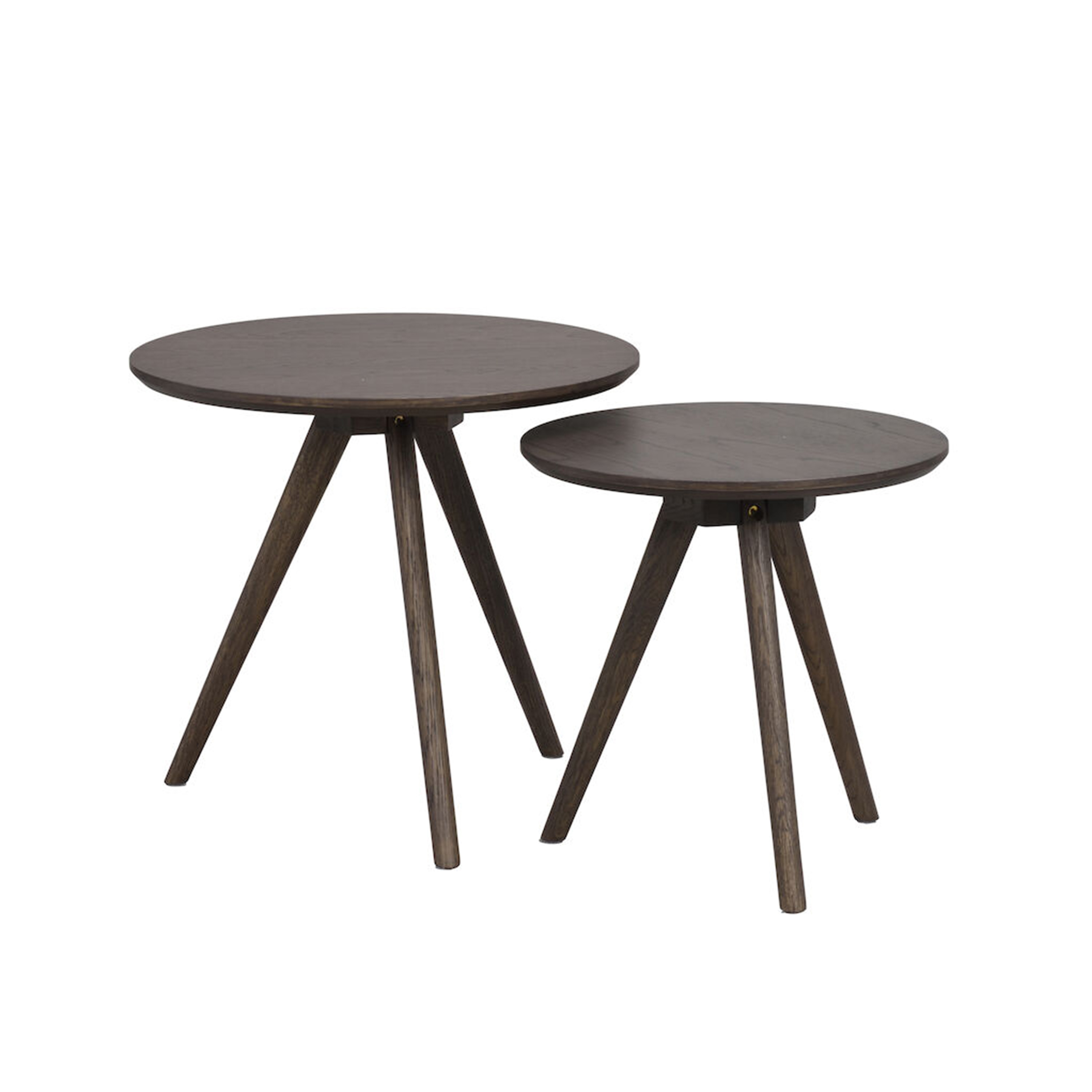 Rowico Home Yumi Beistelltisch Braun 2er-Pack