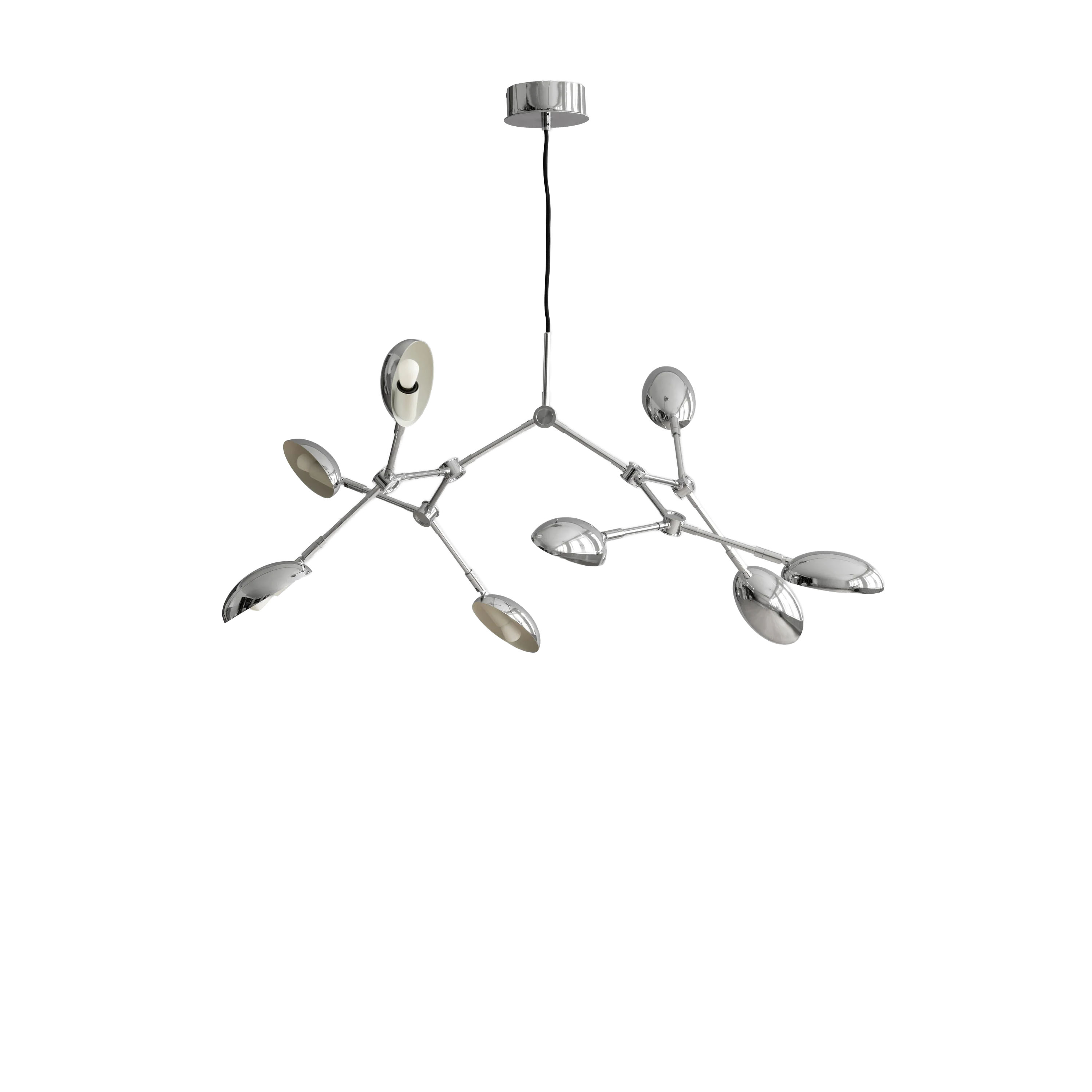 Drop Mini Taklampa Chrome 111cm