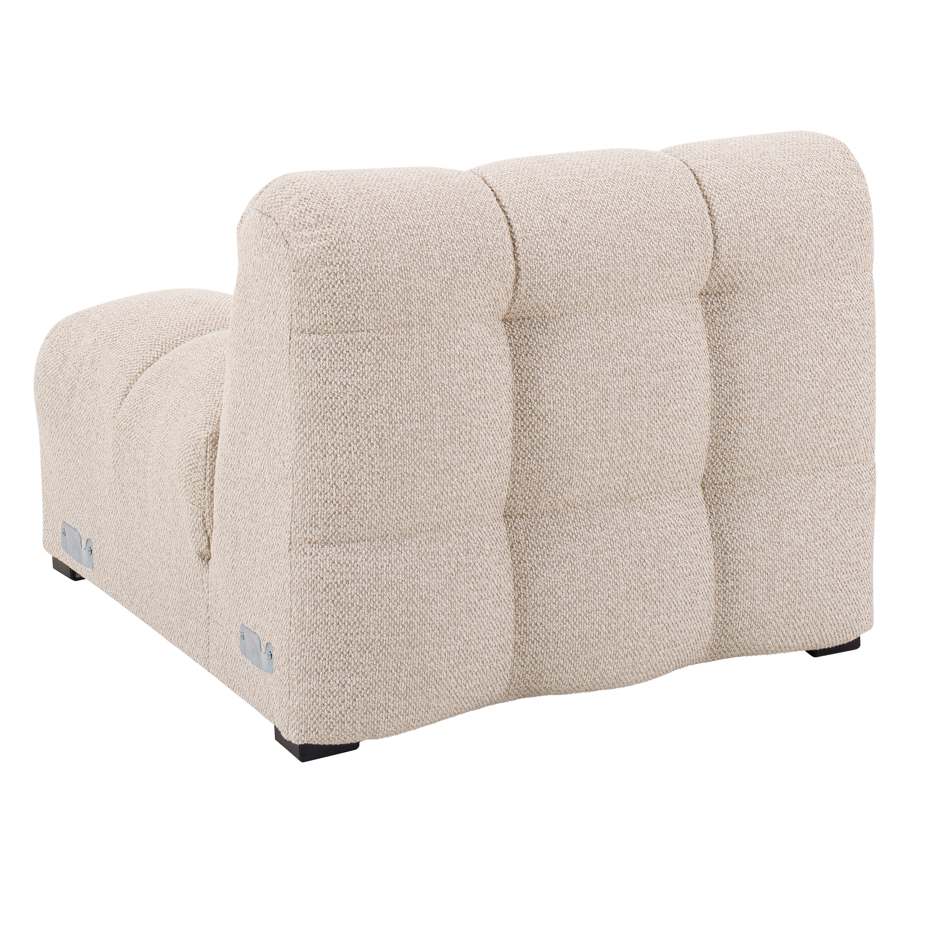 Sleepo Collection Billie 1-sits Soffmodul Beige Bouclé 84cm