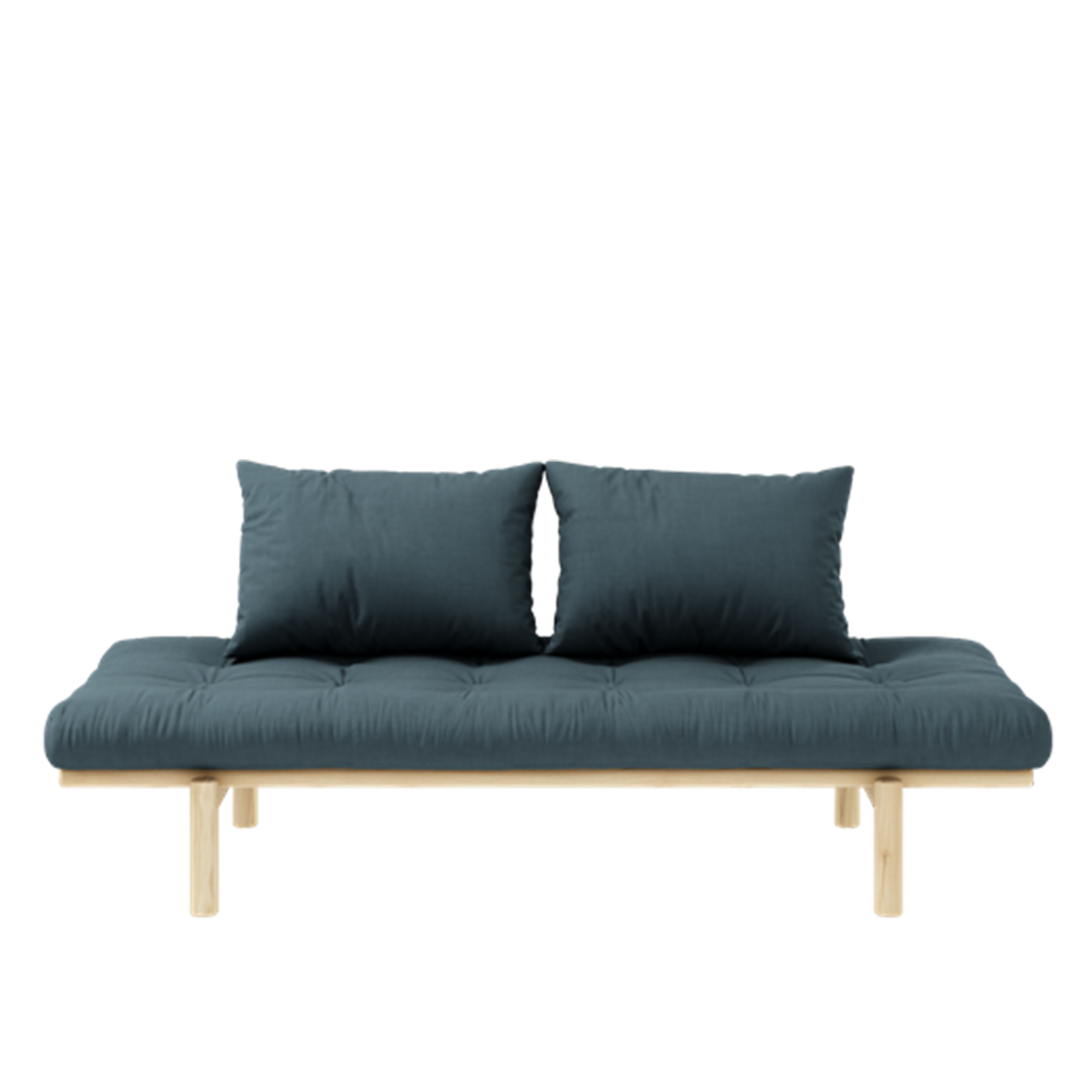 Pace Dagbädd Natur/Petrol Blue 200cm
