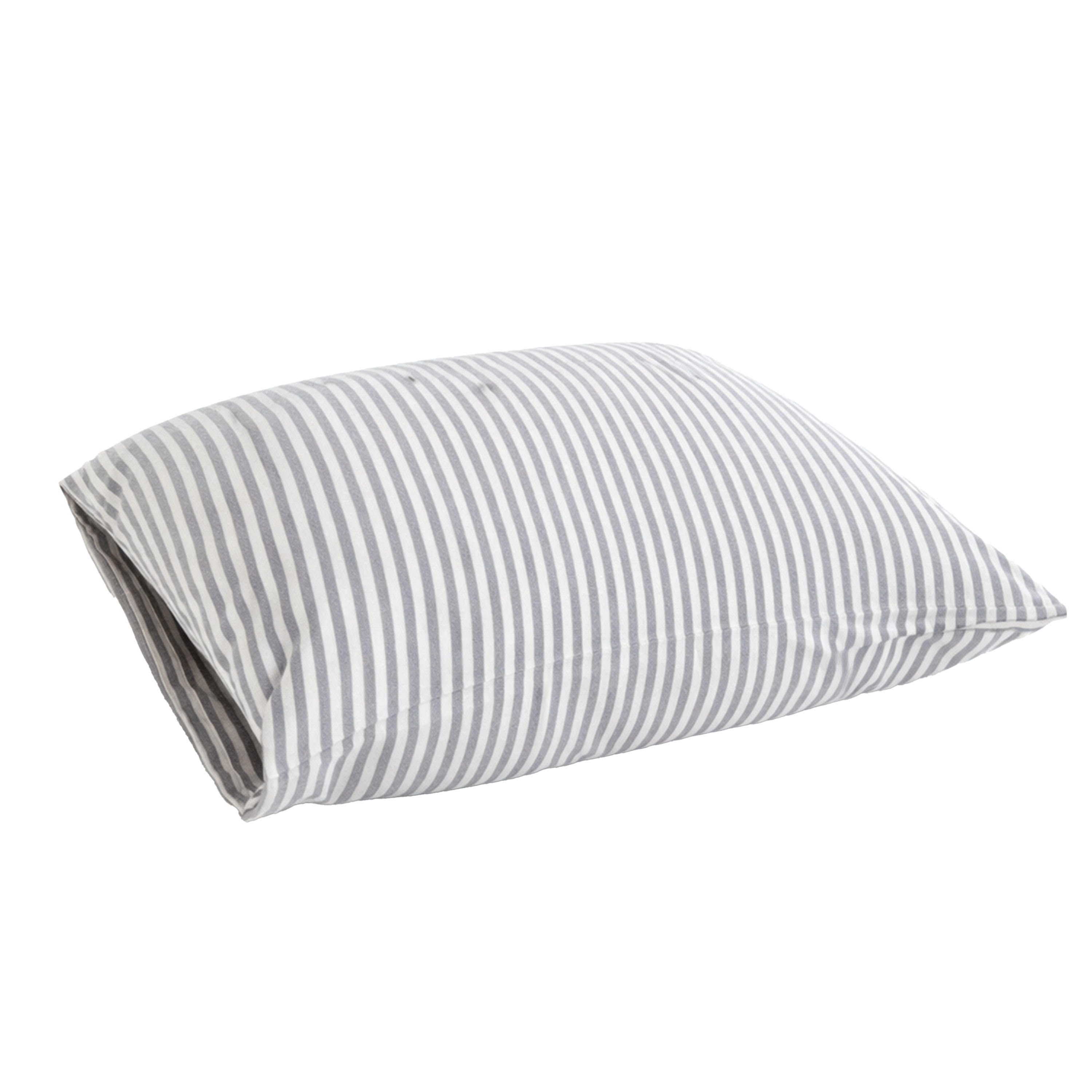 Bamboo Kissenbezug Grey Stripe 50x60 2er-Pack