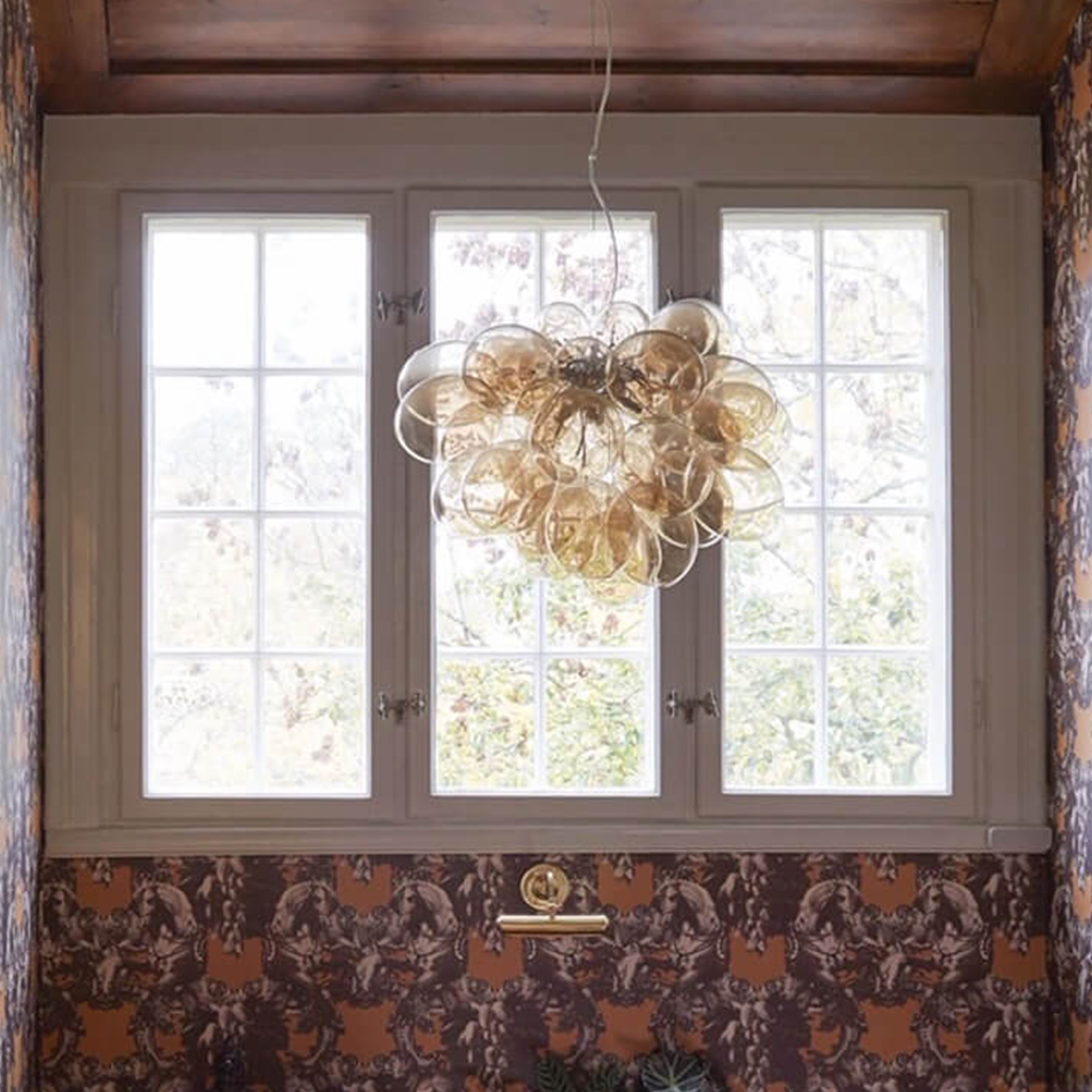 By Rydéns Gross Grande Taklampa Amber