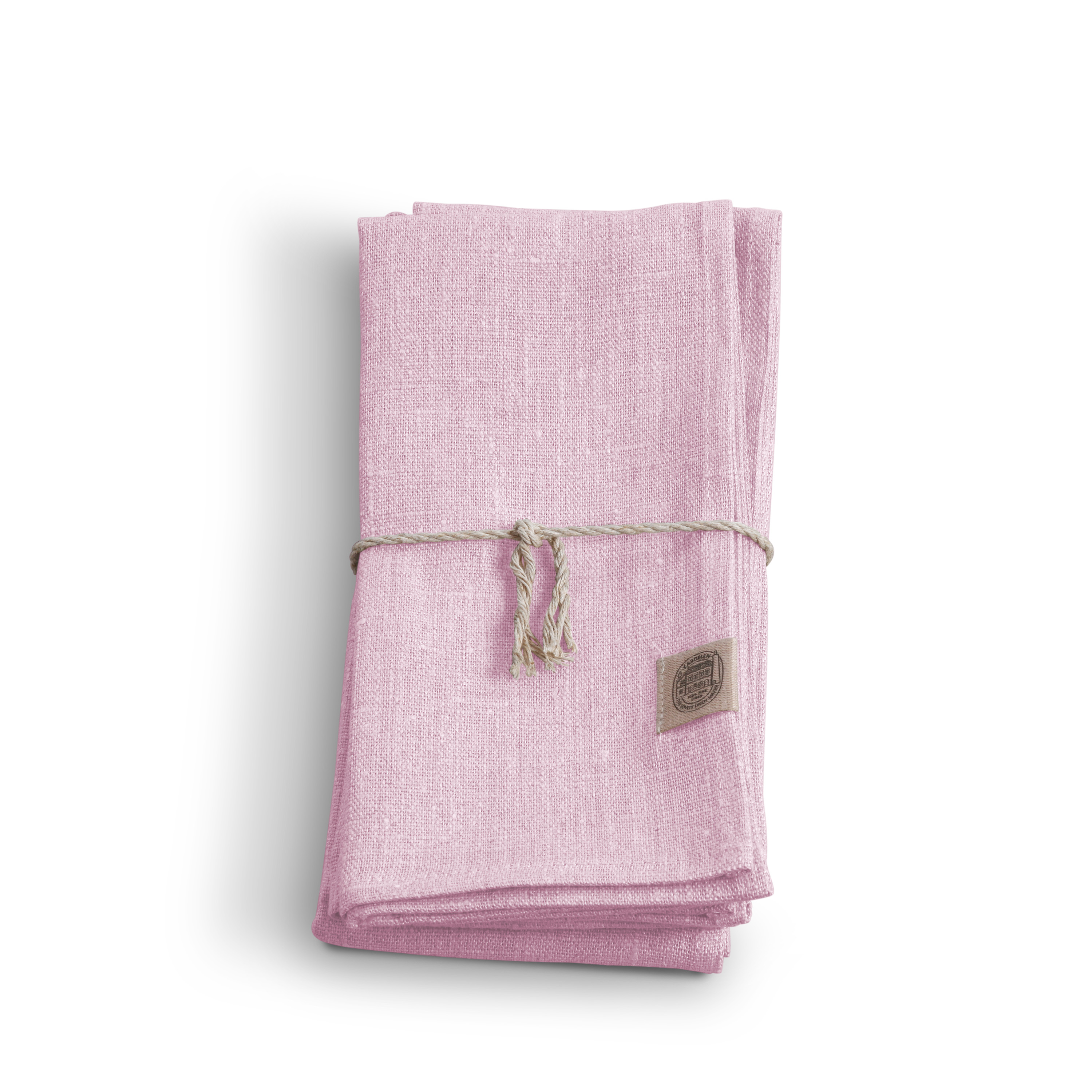 Classic Servett Linne Soft Pink 4-Pack