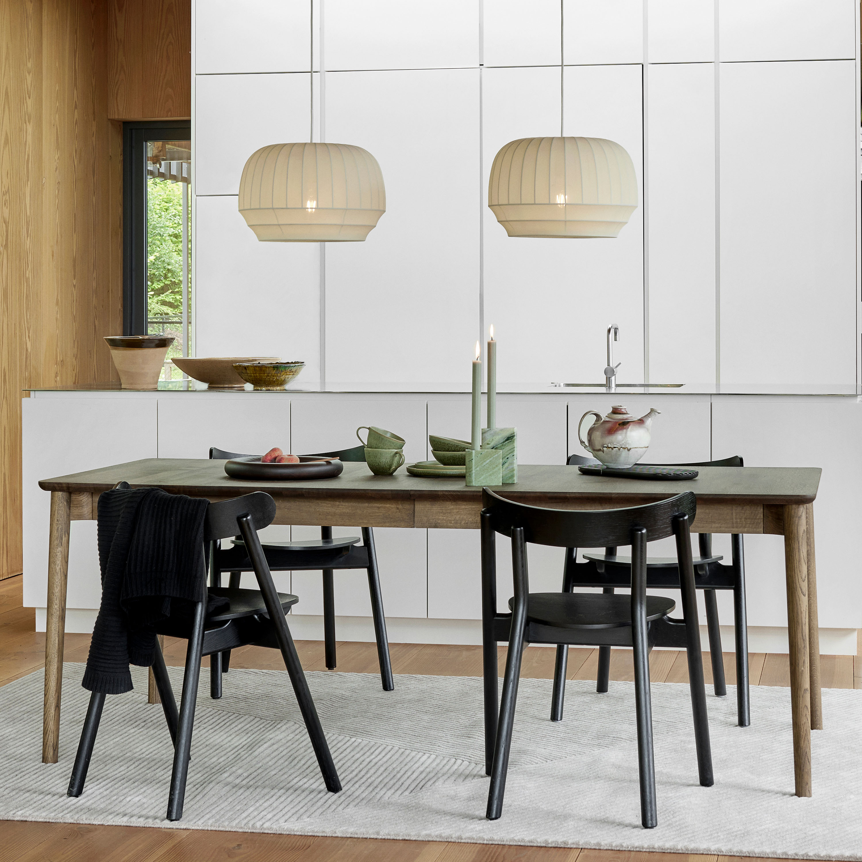 Northern Expand Spisebord Smoked Oak 200X90