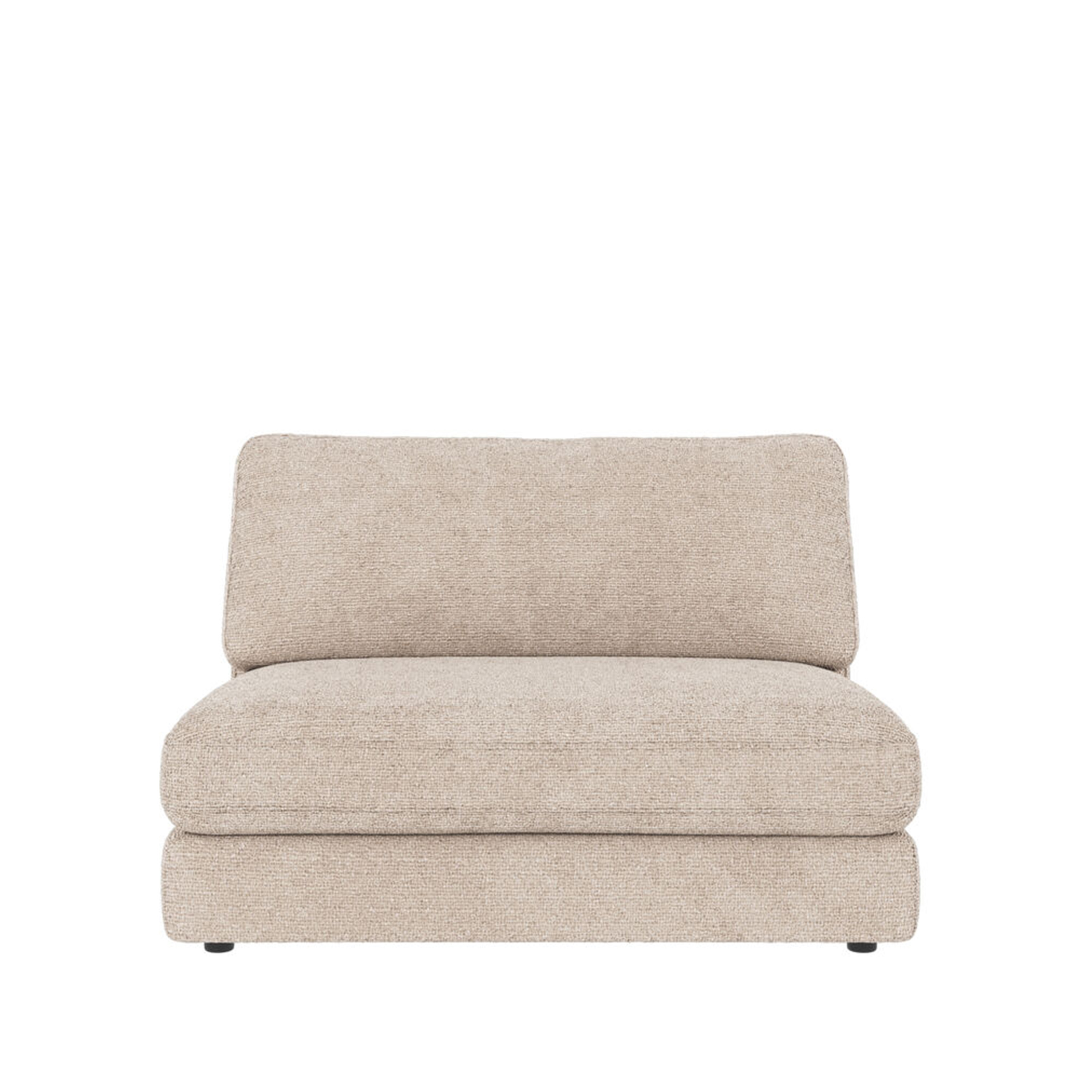 Rowico Home Duncan 1.5-sits Mittmodul Ljusgrå