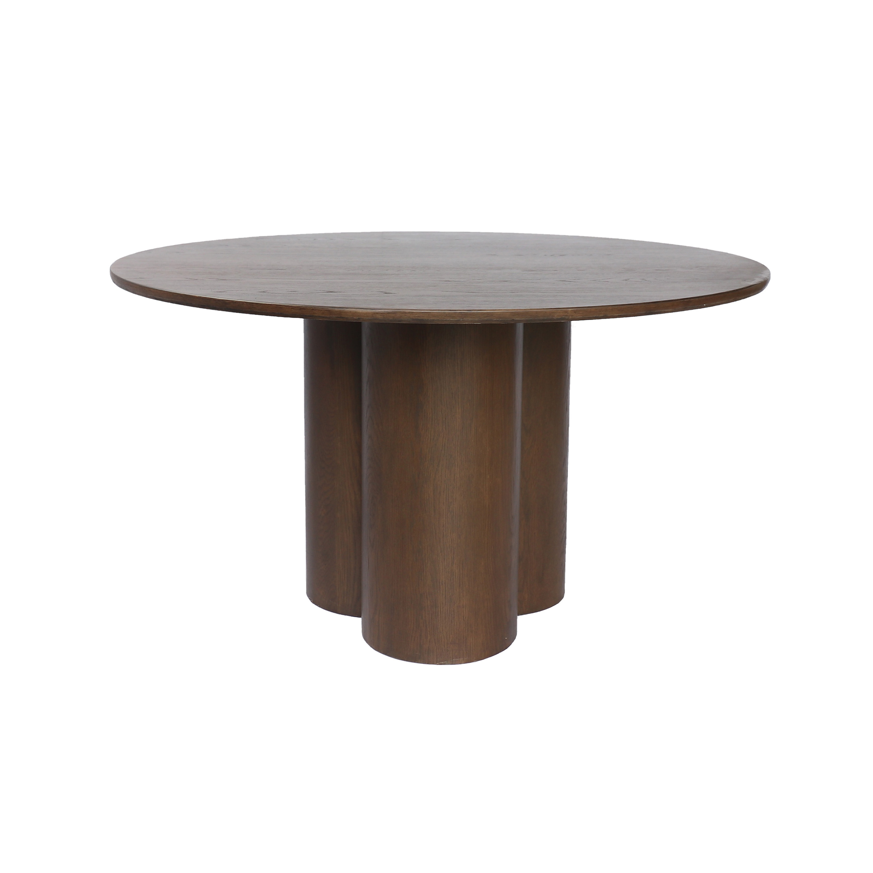 Laura Spisebord Brunbeiset Eik Ø130