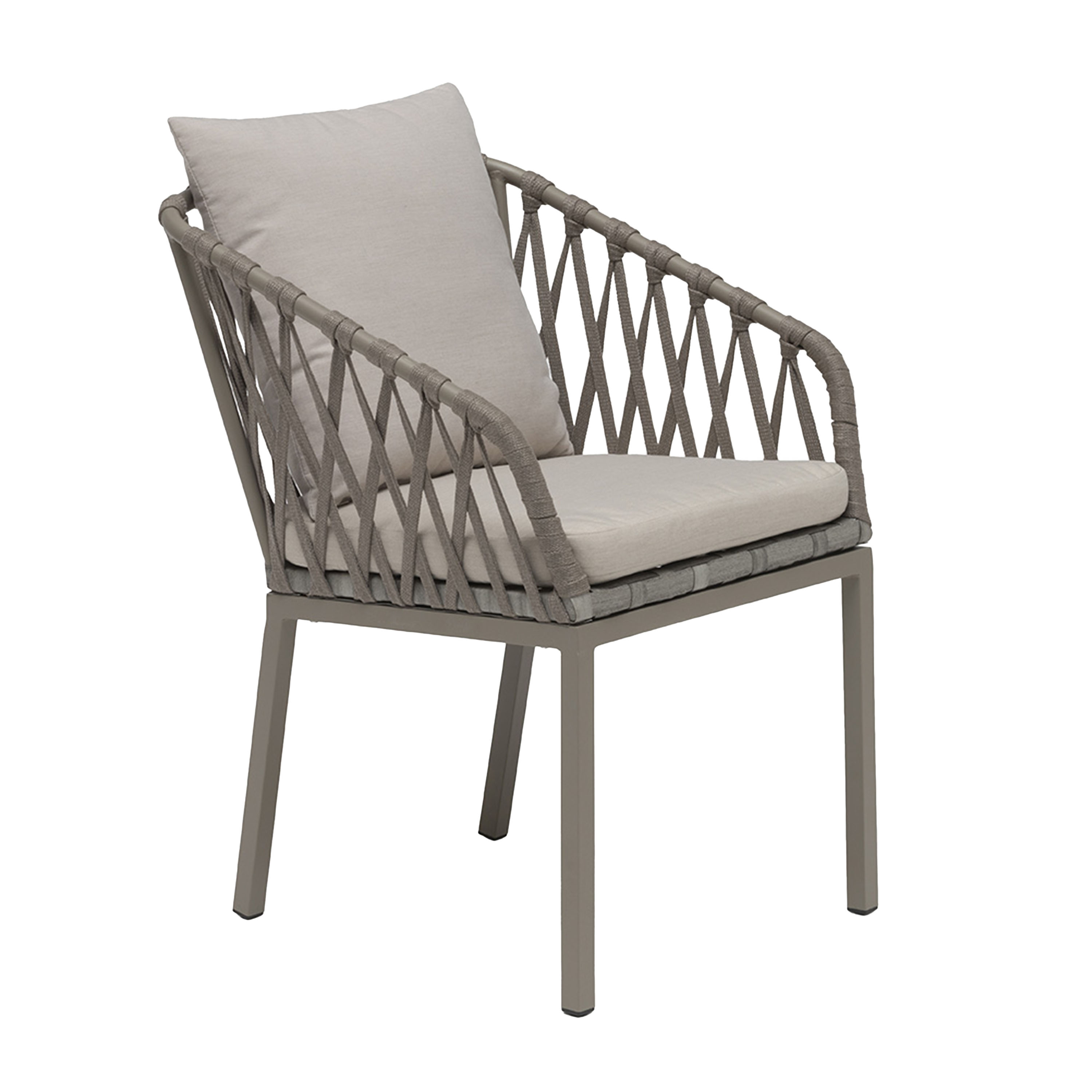 Jet Set Essstuhl Beige 65cm 2er-Pack